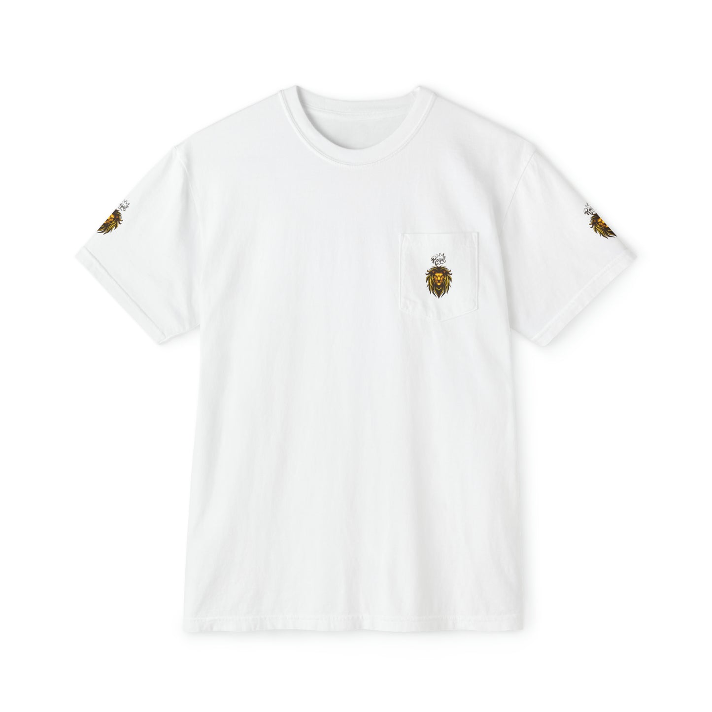 Royal Lion - Garment-Dyed Pocket T-Shirt - Sober Symphony®
