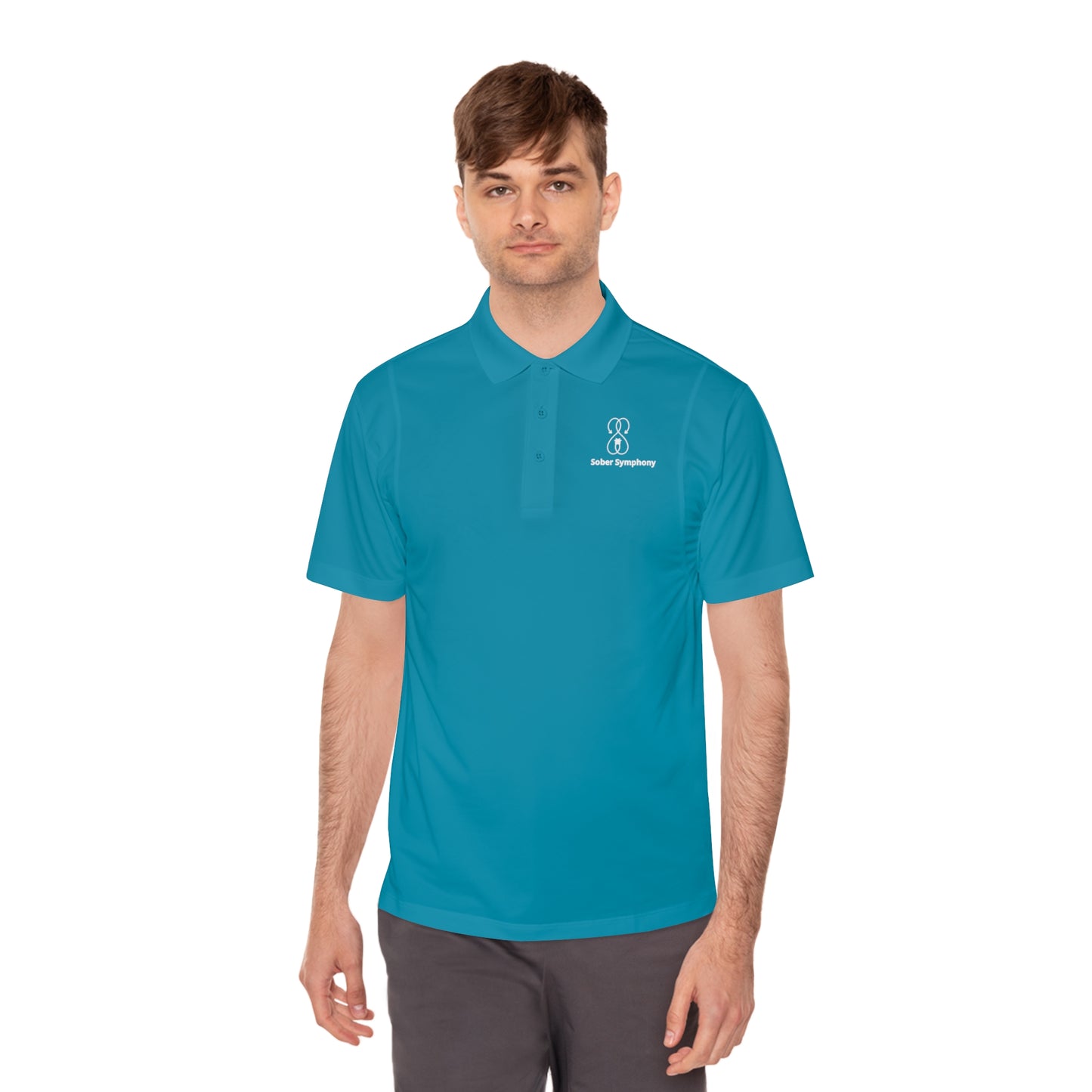Sober Symphony - Men's Sport Polo Shirt