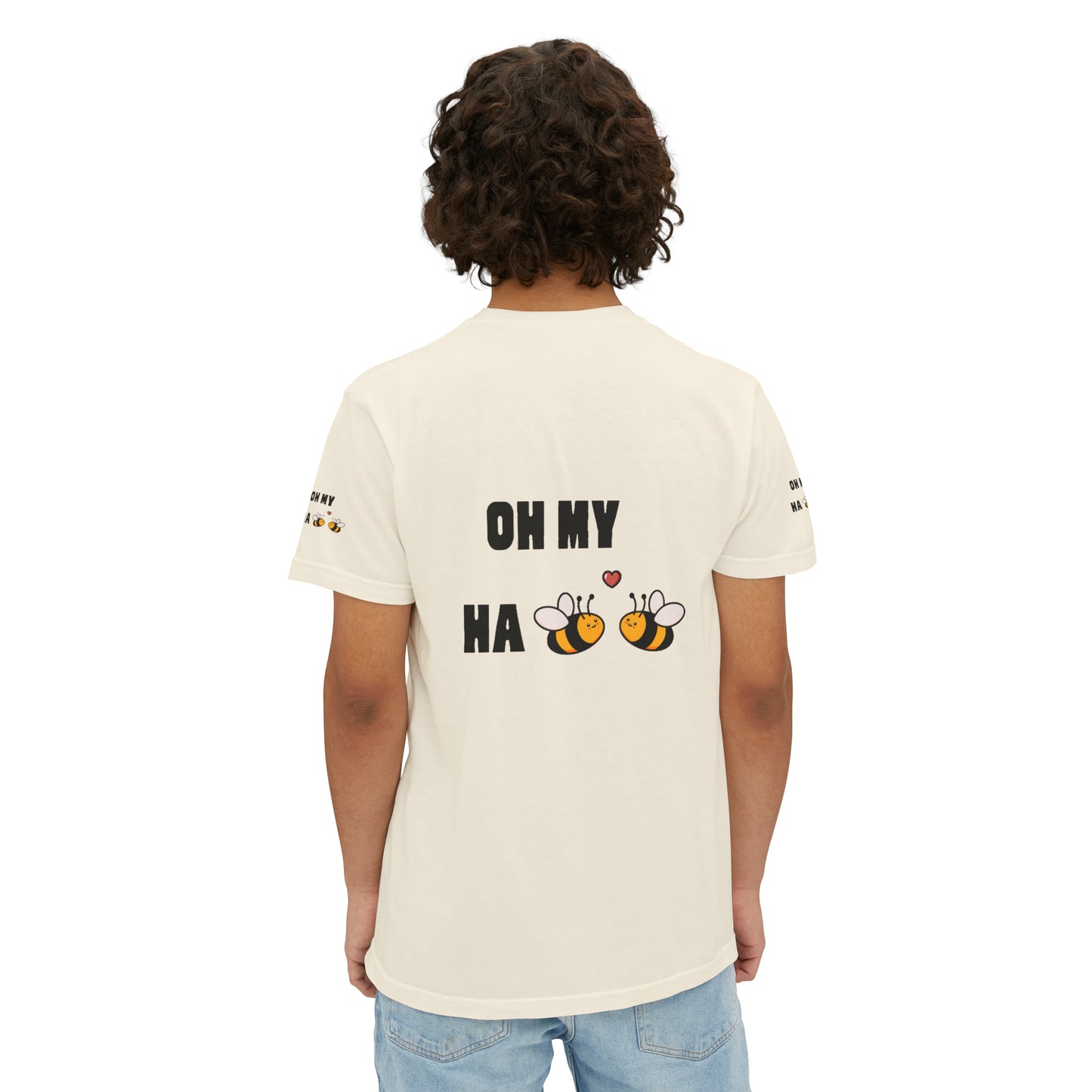 Oh My Ha - Garment-Dyed Pocket T-Shirt - Sober Symphony®