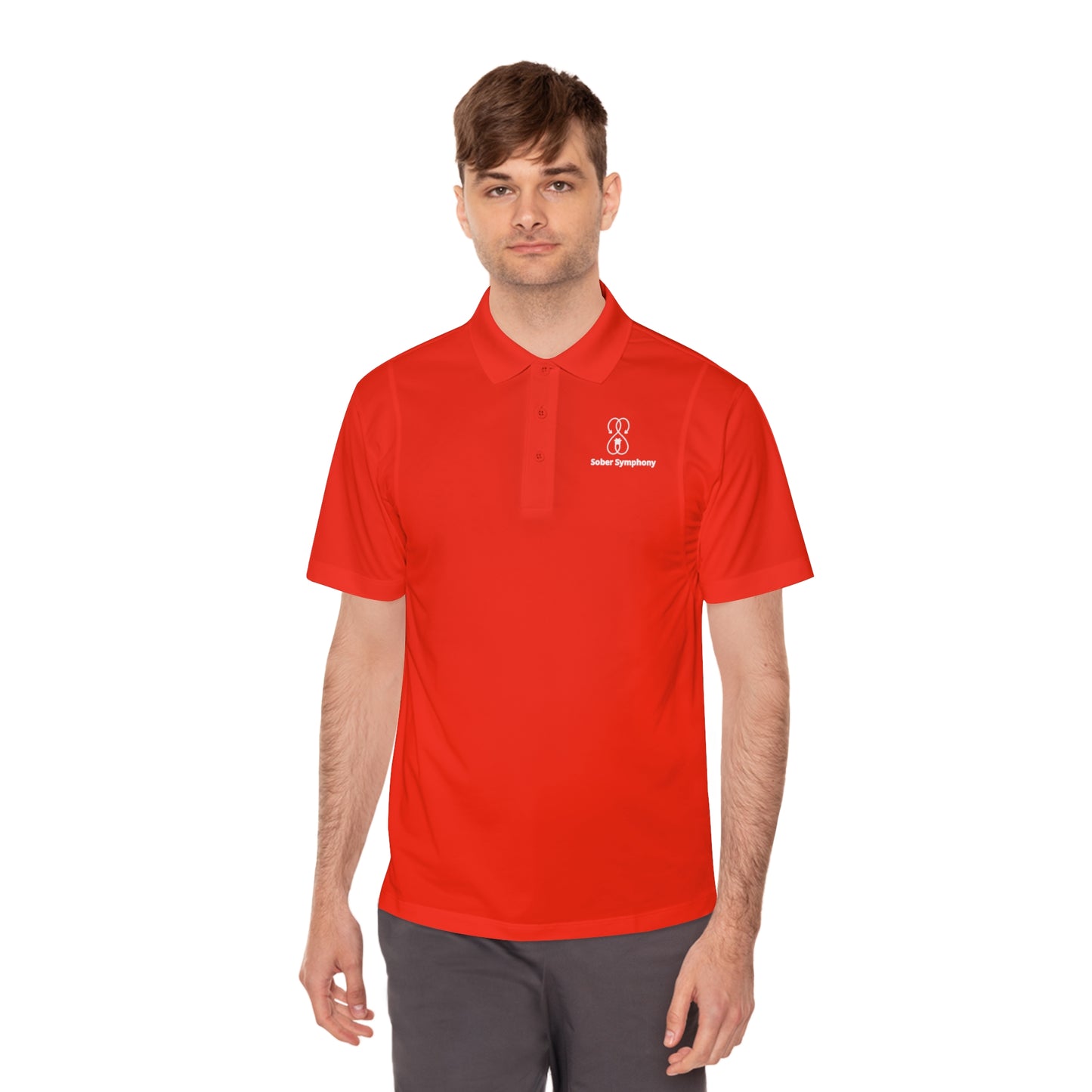 Sober Symphony - Men's Sport Polo Shirt