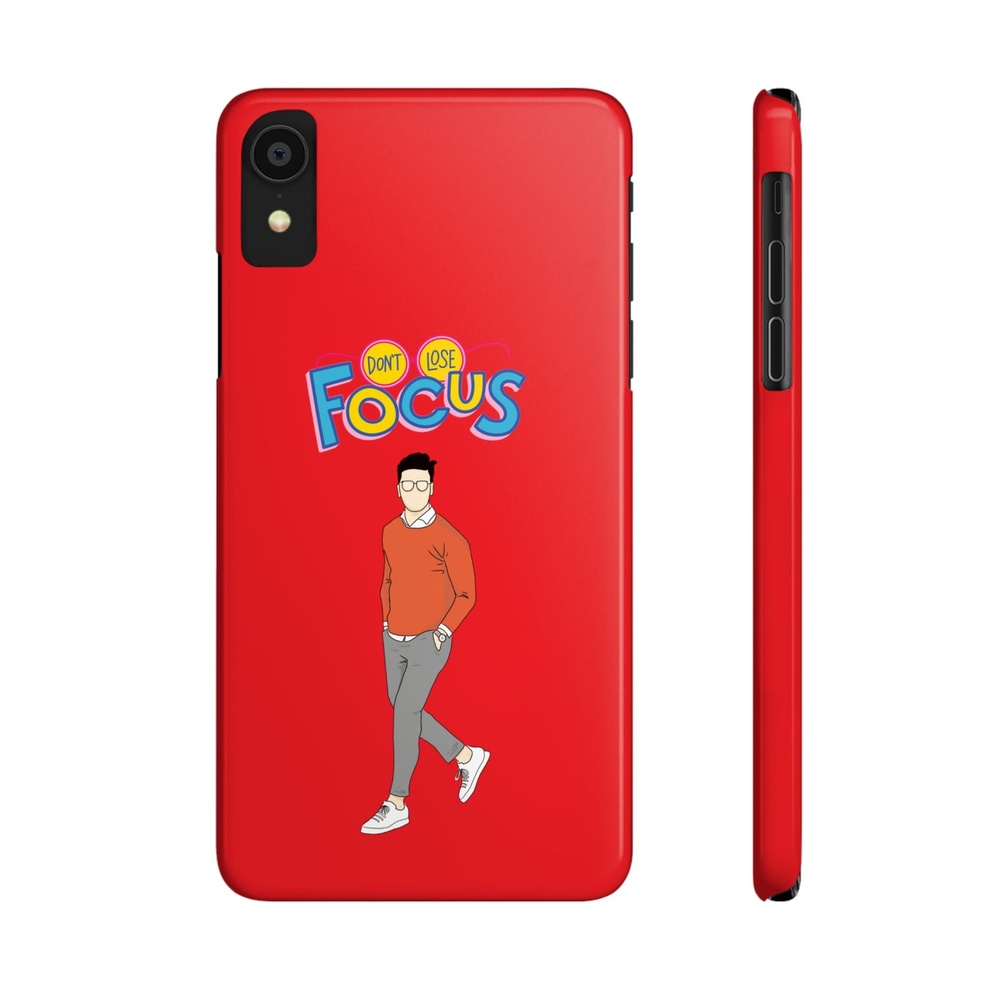 Don't Loose Focus - Slim Phone Cases