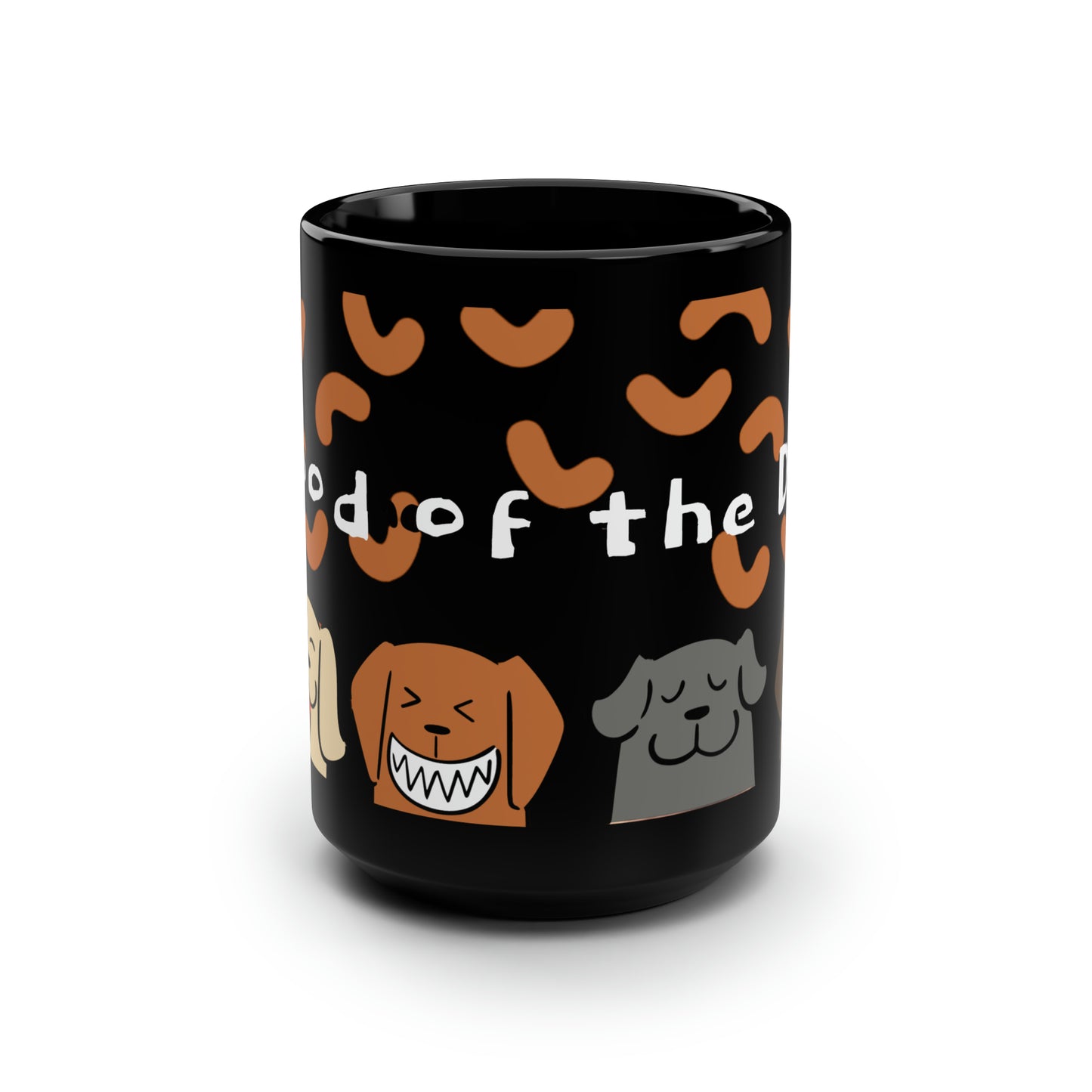 Sober Symphony - Mood of the Day - Black Ceramic Mug, 15oz