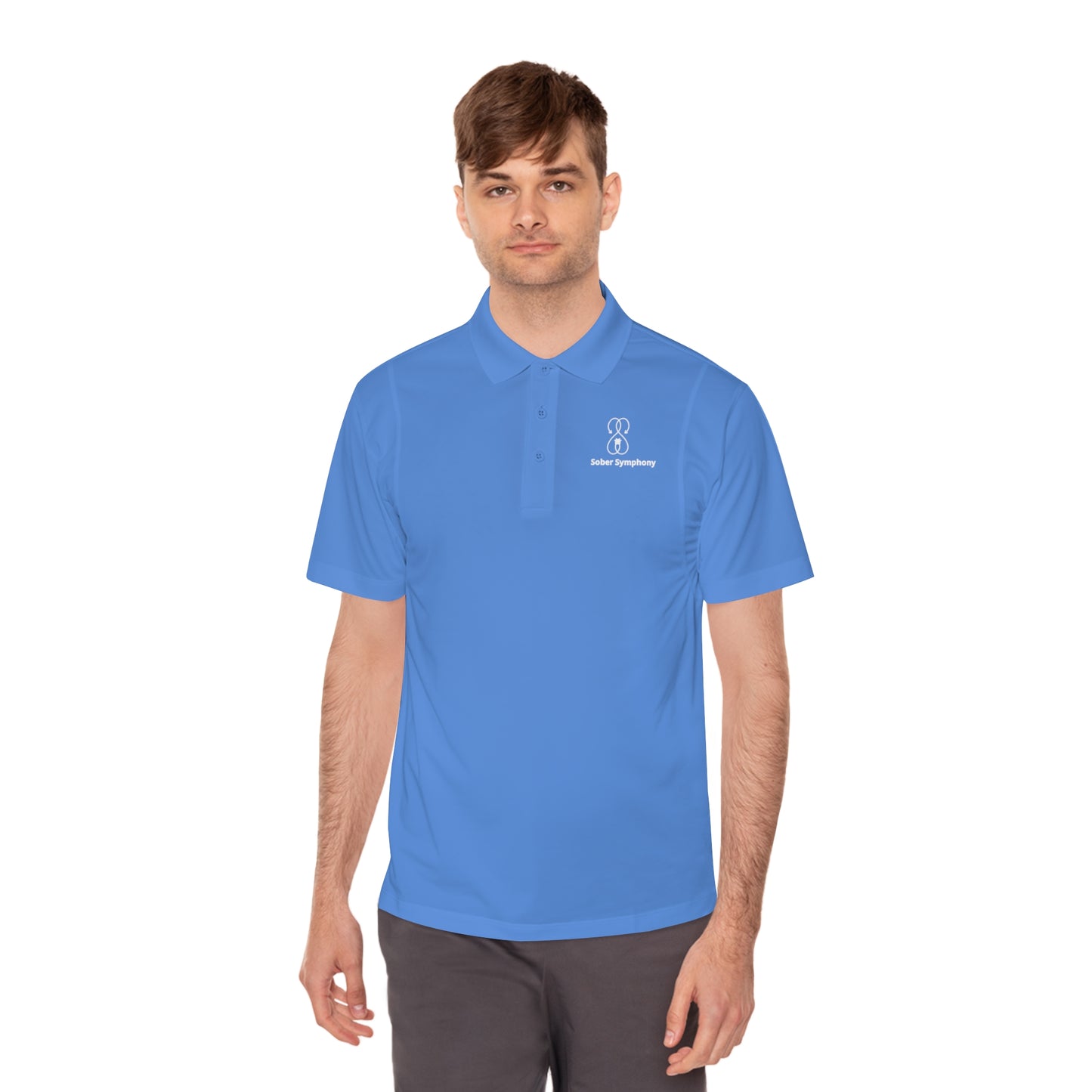 Sober Symphony - Men's Sport Polo Shirt