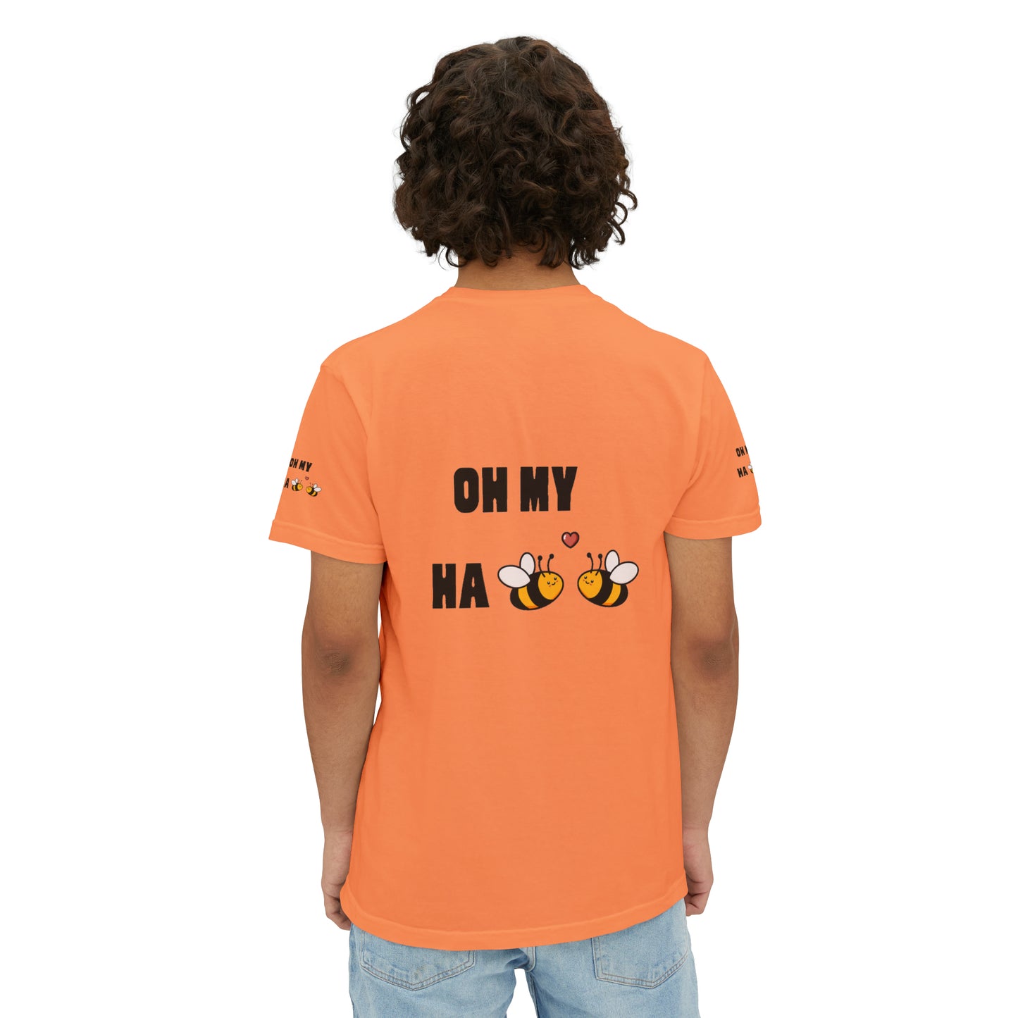 Oh My Ha - Garment-Dyed Pocket T-Shirt - Sober Symphony®