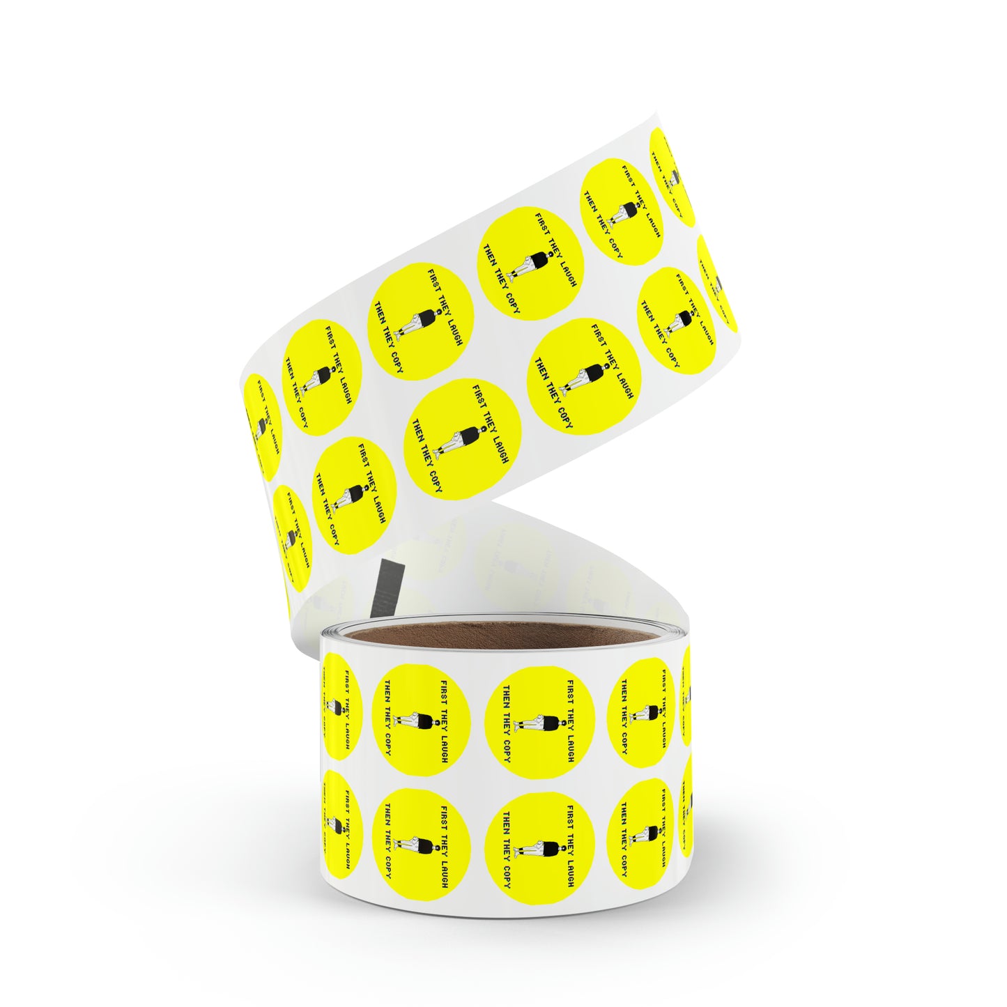 Sober Symphony - Round Sticker Label Rolls