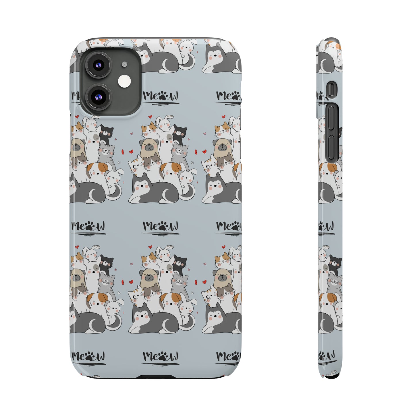 Sober Symphony - MEOW - Slim Phone Cases