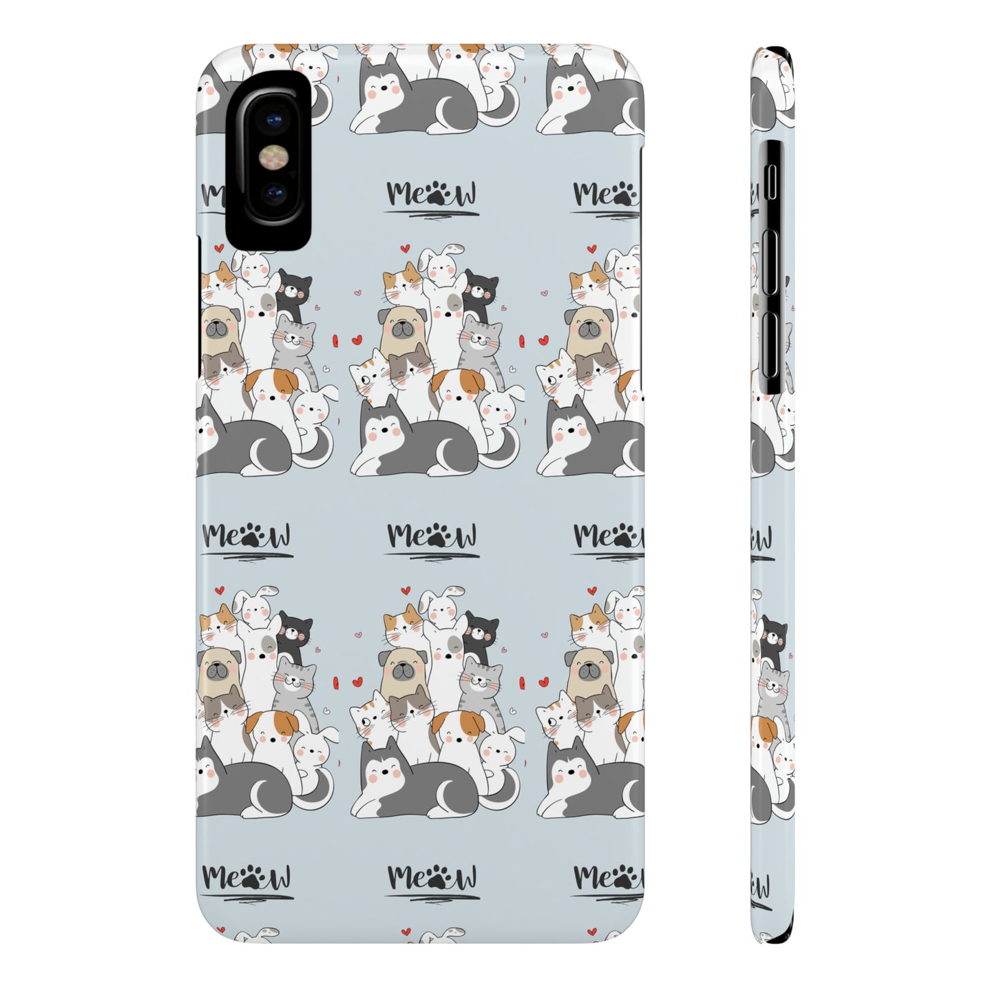 Sober Symphony - MEOW - Slim Phone Cases