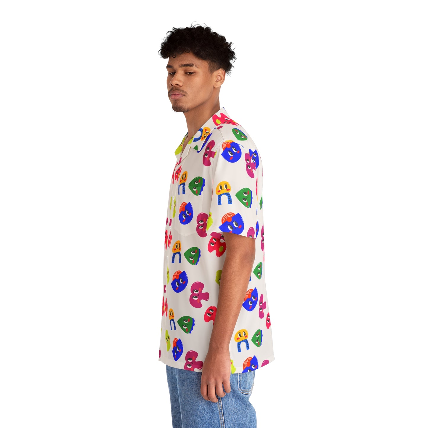 Sober Symphony - Men's Gummy Jelly White Shirt