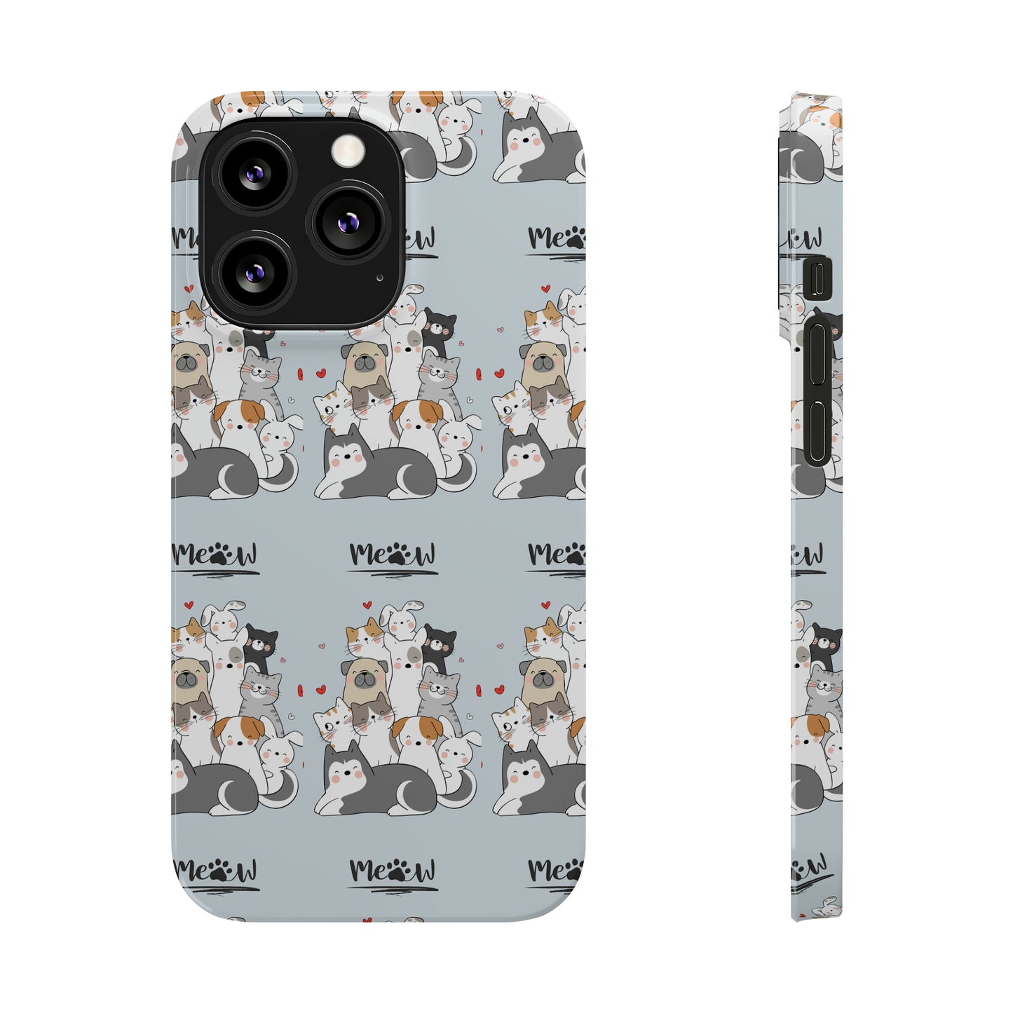 Sober Symphony - MEOW - Slim Phone Cases