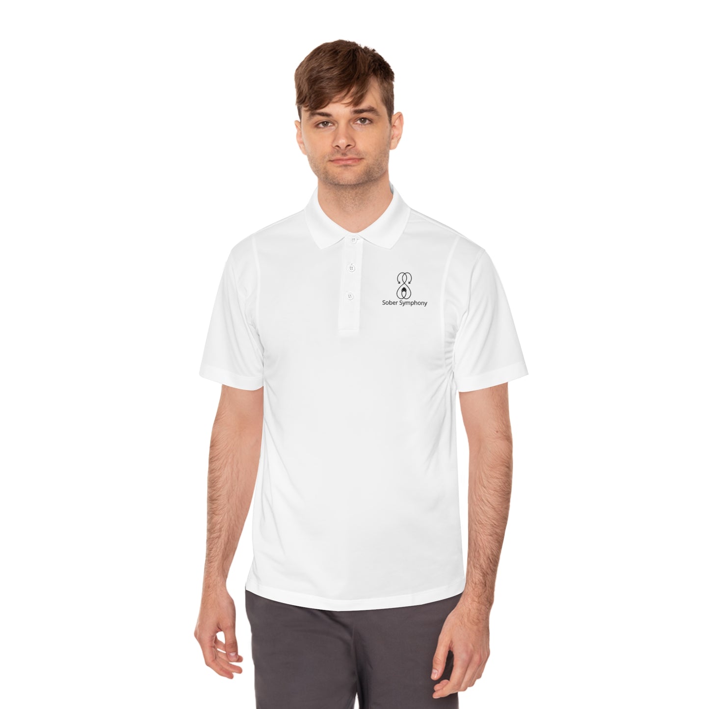 Sober Symphony - Men's Sport Polo Shirt