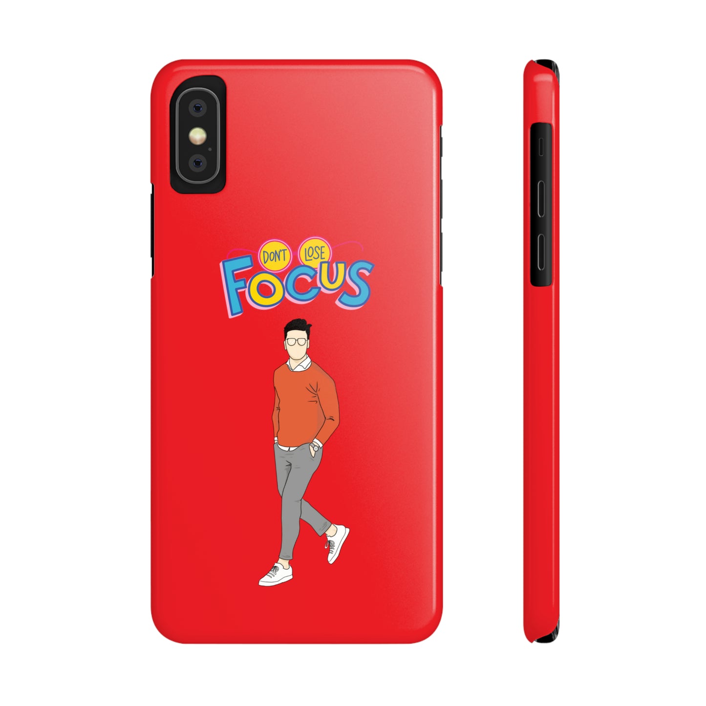 Don't Loose Focus - Slim Phone Cases
