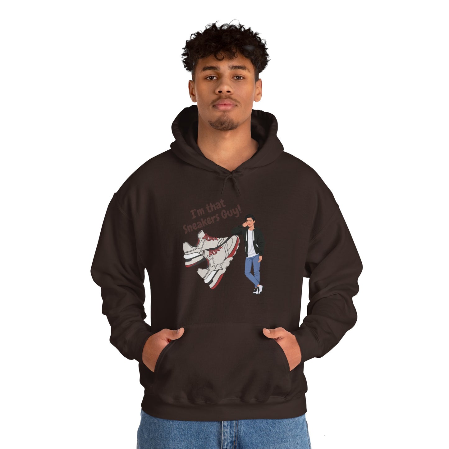 Sober Symphony - I'm That Sneaker Guy! Heavy Blend™ Hooded Sweatshirt
