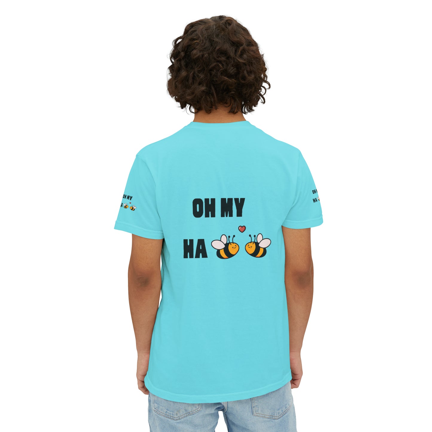 Oh My Ha - Garment-Dyed Pocket T-Shirt - Sober Symphony®