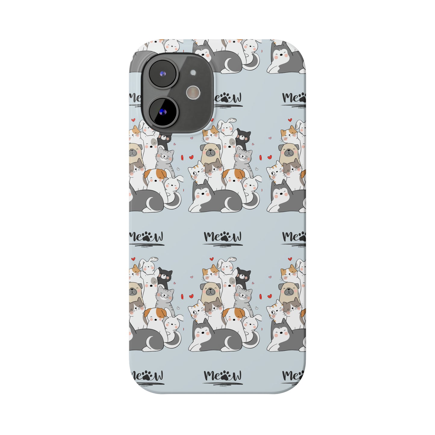 Sober Symphony - MEOW - Slim Phone Cases