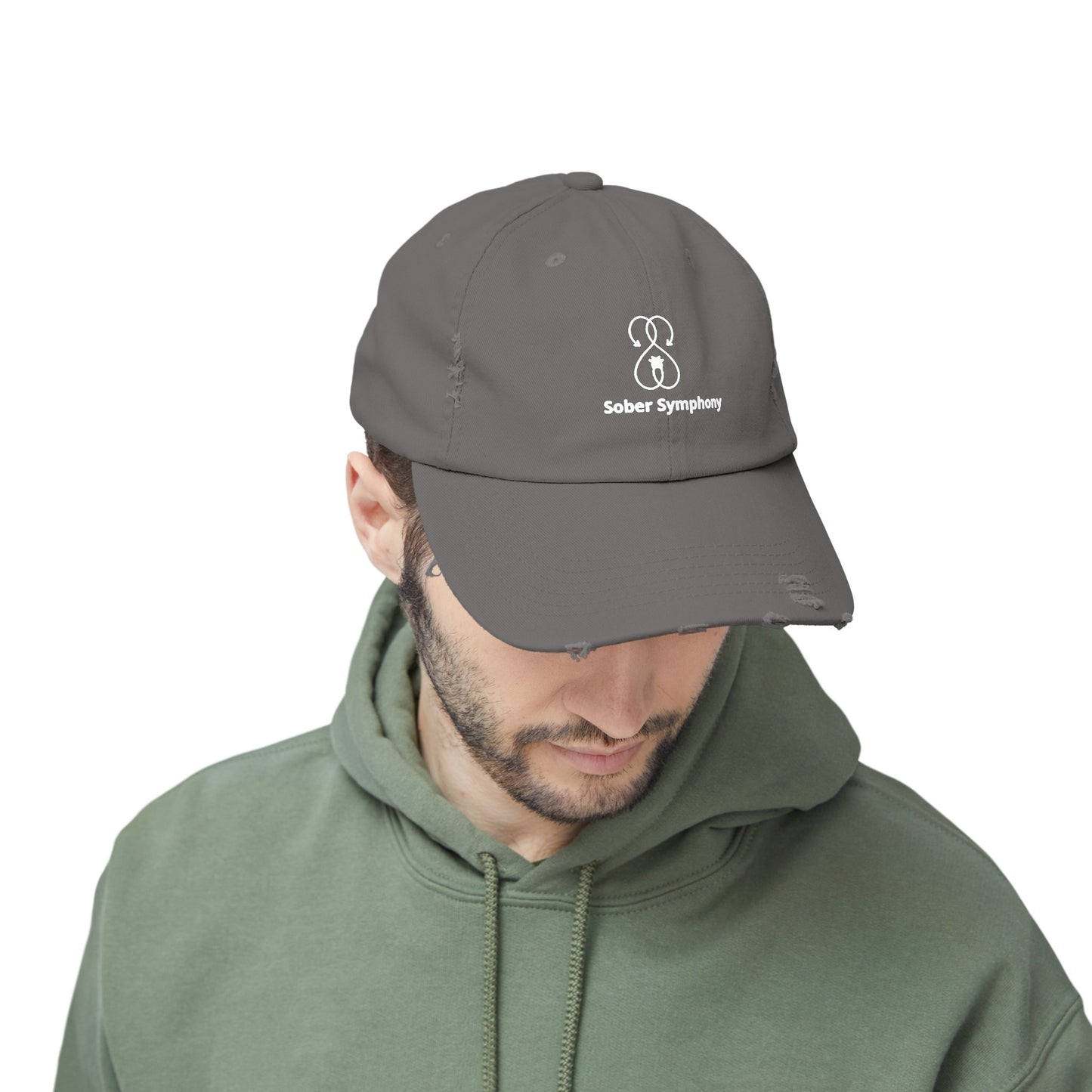 Sober Symphony - Unisex Distressed Cap