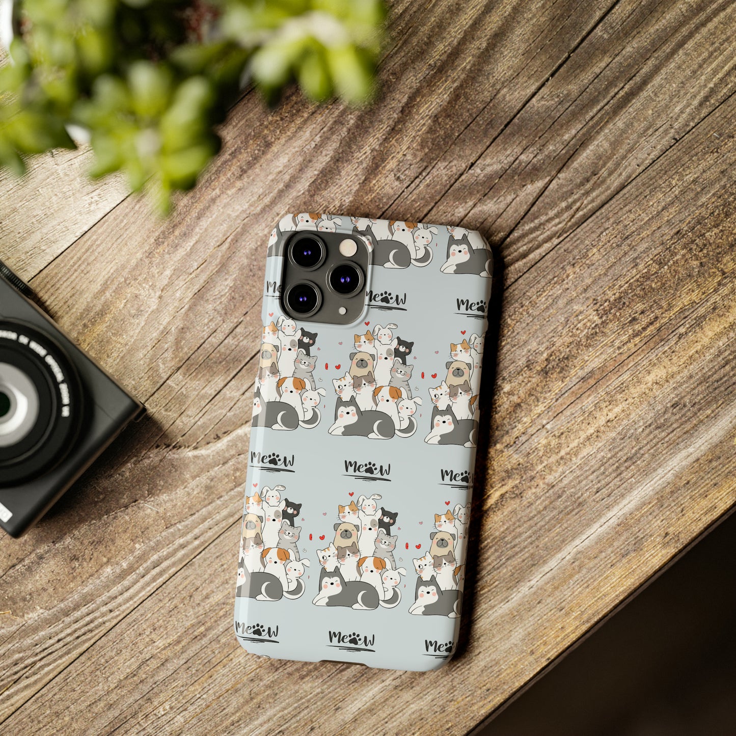 Sober Symphony - MEOW - Slim Phone Cases