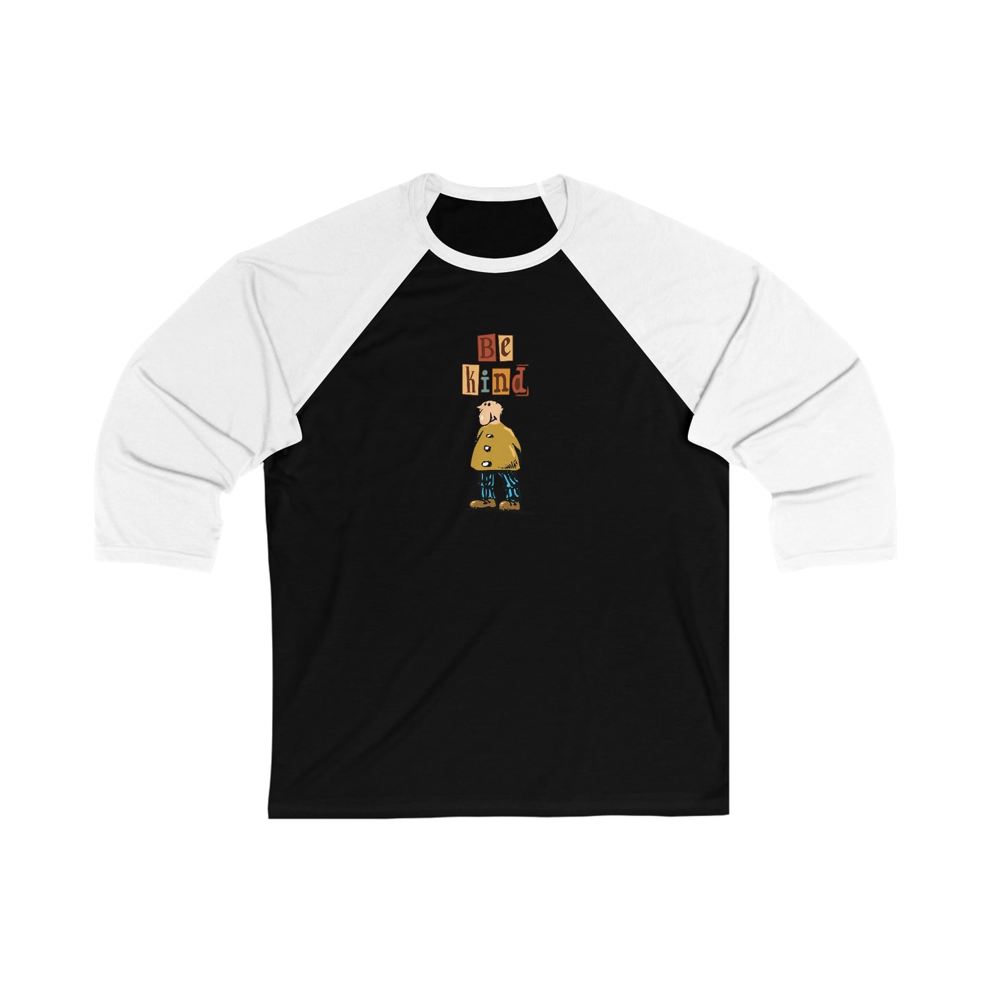 Men's Be Kind - Sleeve Baseball Tee