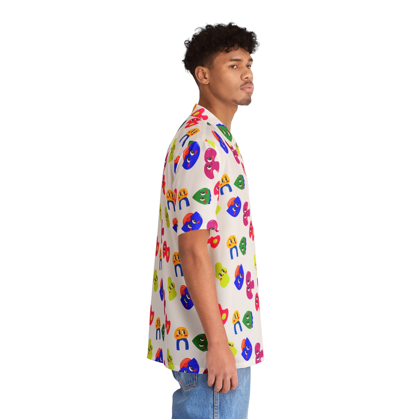 Sober Symphony - Men's Gummy Jelly White Shirt