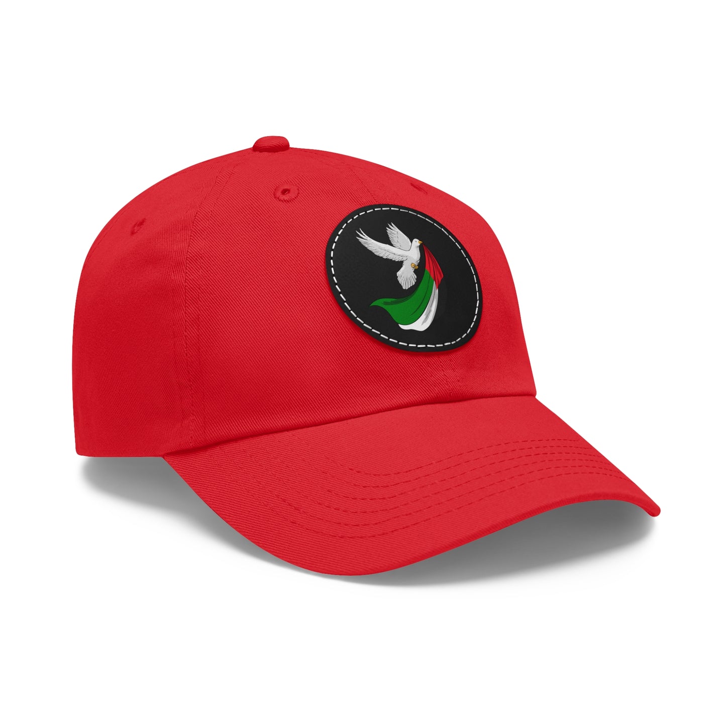Sober Symphony® - Red Hat with Leather Patch