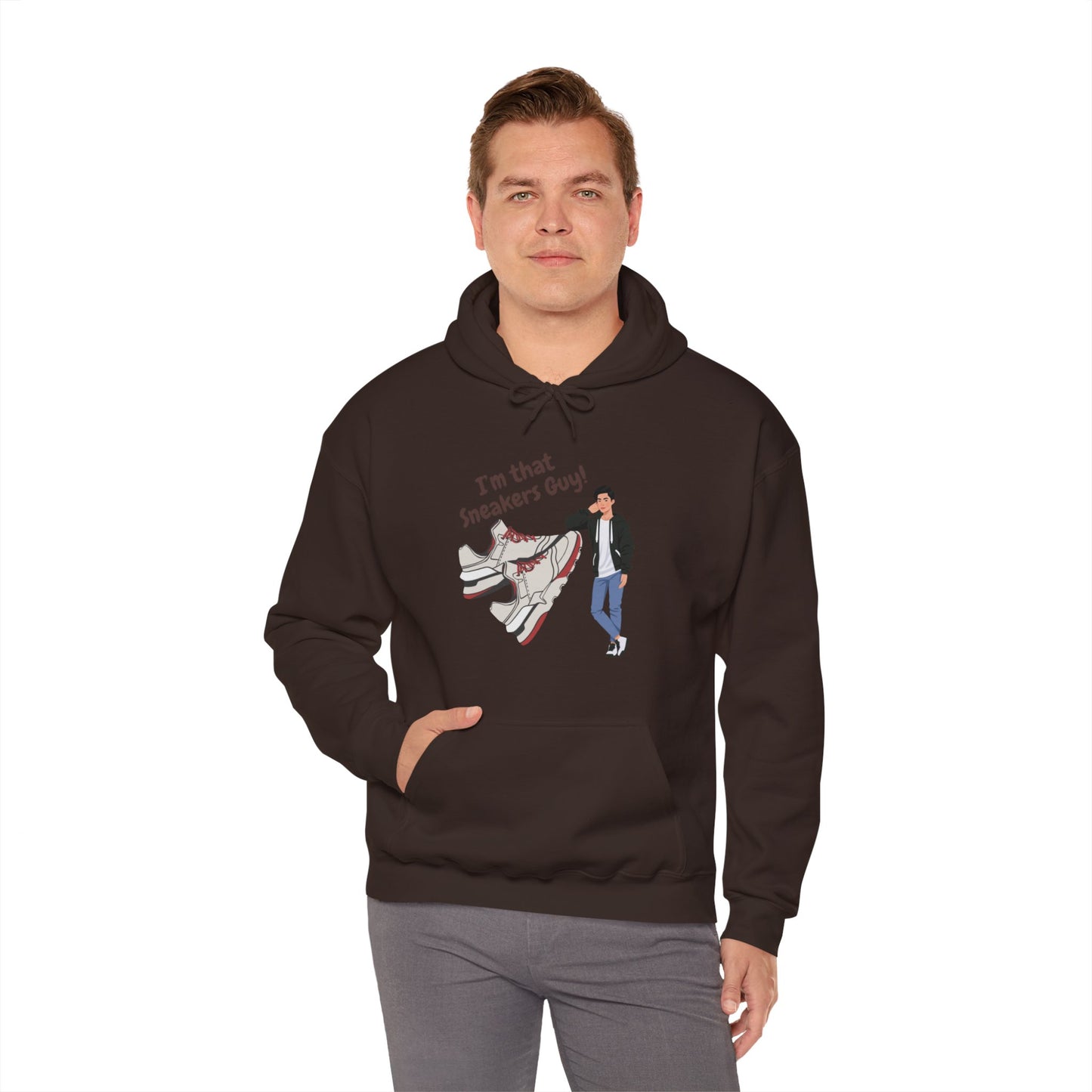 Sober Symphony - I'm That Sneaker Guy! Heavy Blend™ Hooded Sweatshirt