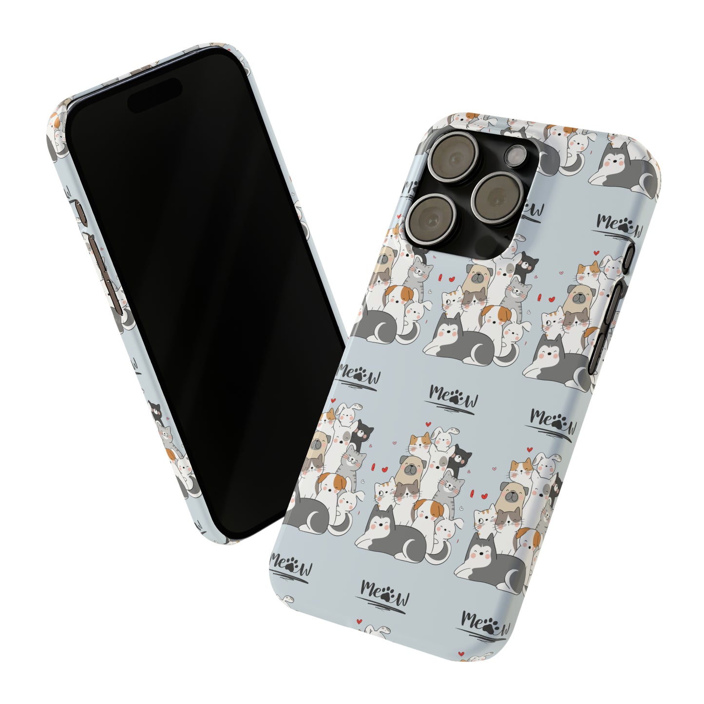 Sober Symphony - MEOW - Slim Phone Cases
