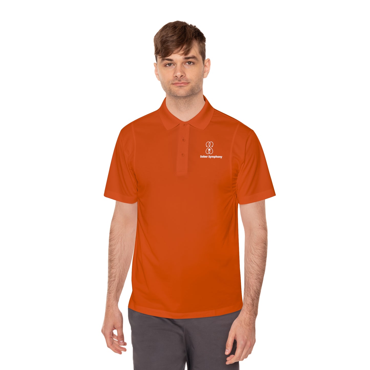 Sober Symphony - Men's Sport Polo Shirt