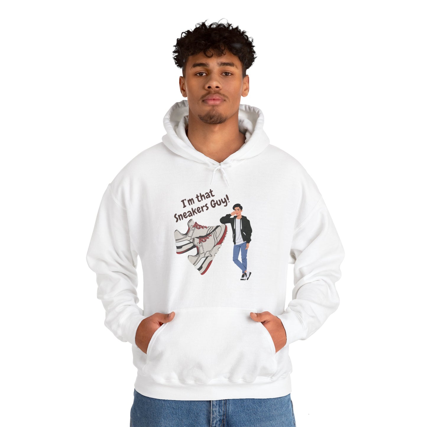 Sober Symphony - I'm That Sneaker Guy! Heavy Blend™ Hooded Sweatshirt