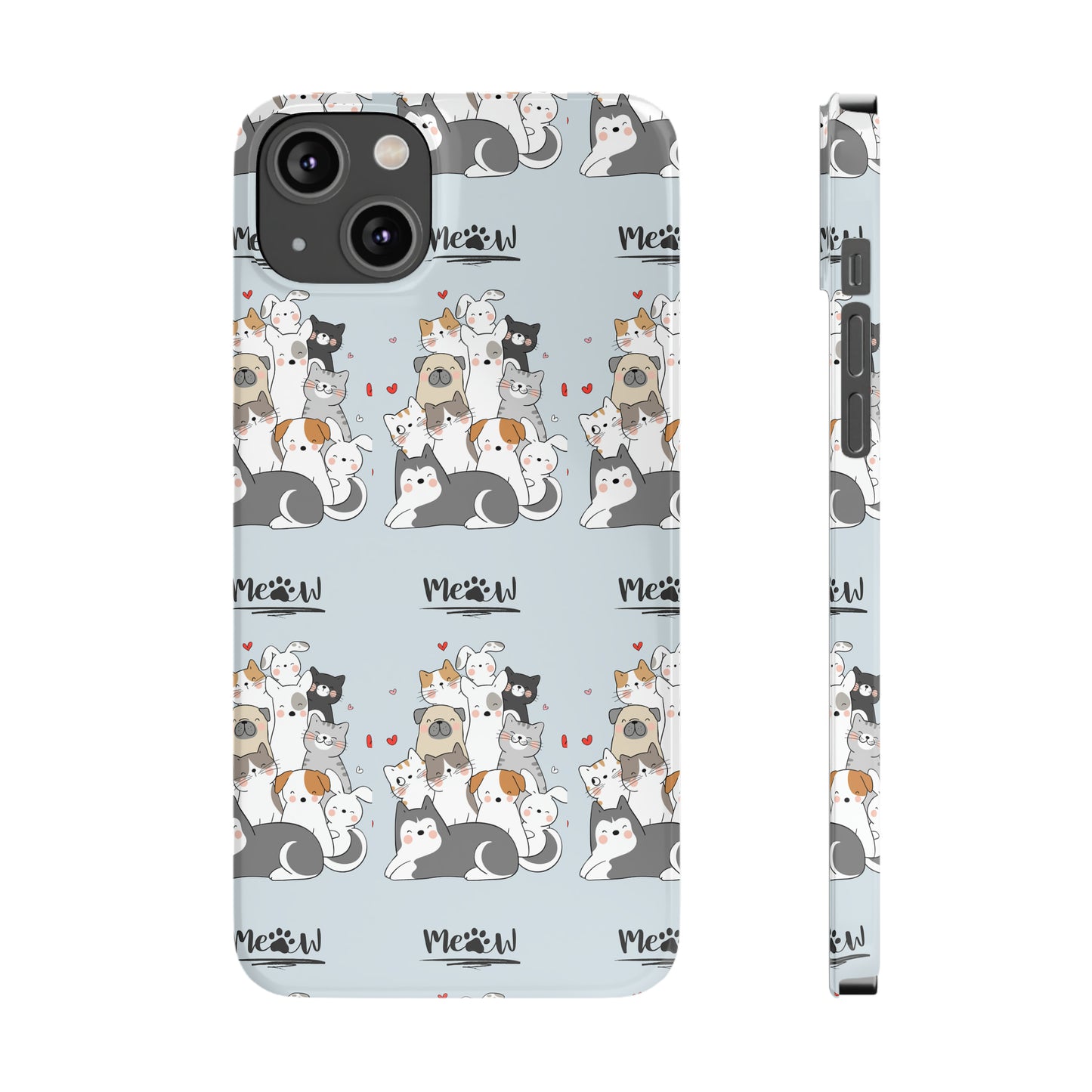 Sober Symphony - MEOW - Slim Phone Cases