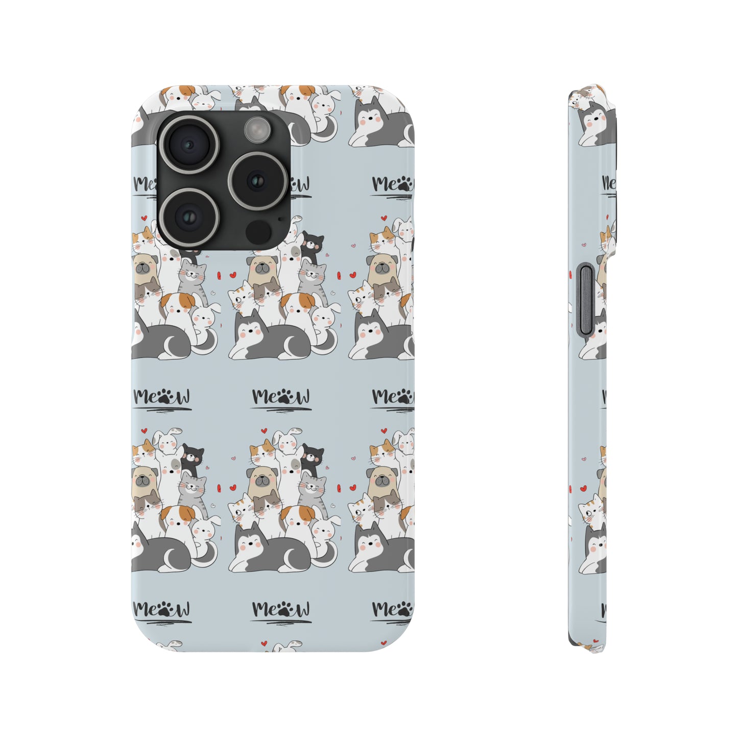 Sober Symphony - MEOW - Slim Phone Cases