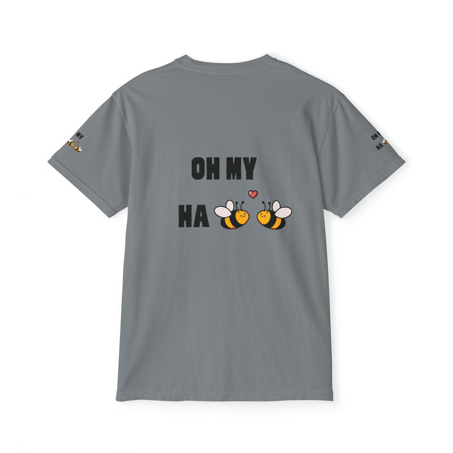 Oh My Ha - Garment-Dyed Pocket T-Shirt - Sober Symphony®