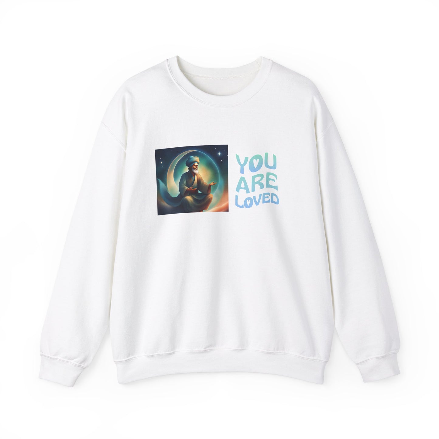 Sober Symphony® - You are Loved - Women Heavy Blend™ Crewneck Sweatshirt