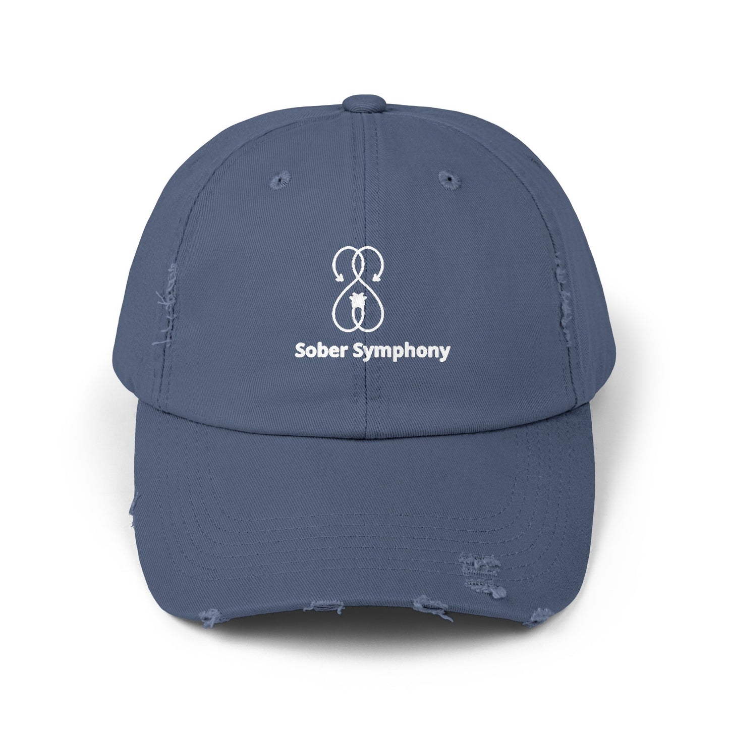 Sober Symphony - Unisex Distressed Cap
