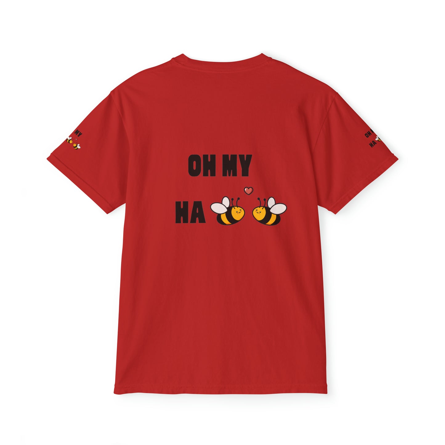 Oh My Ha - Garment-Dyed Pocket T-Shirt - Sober Symphony®