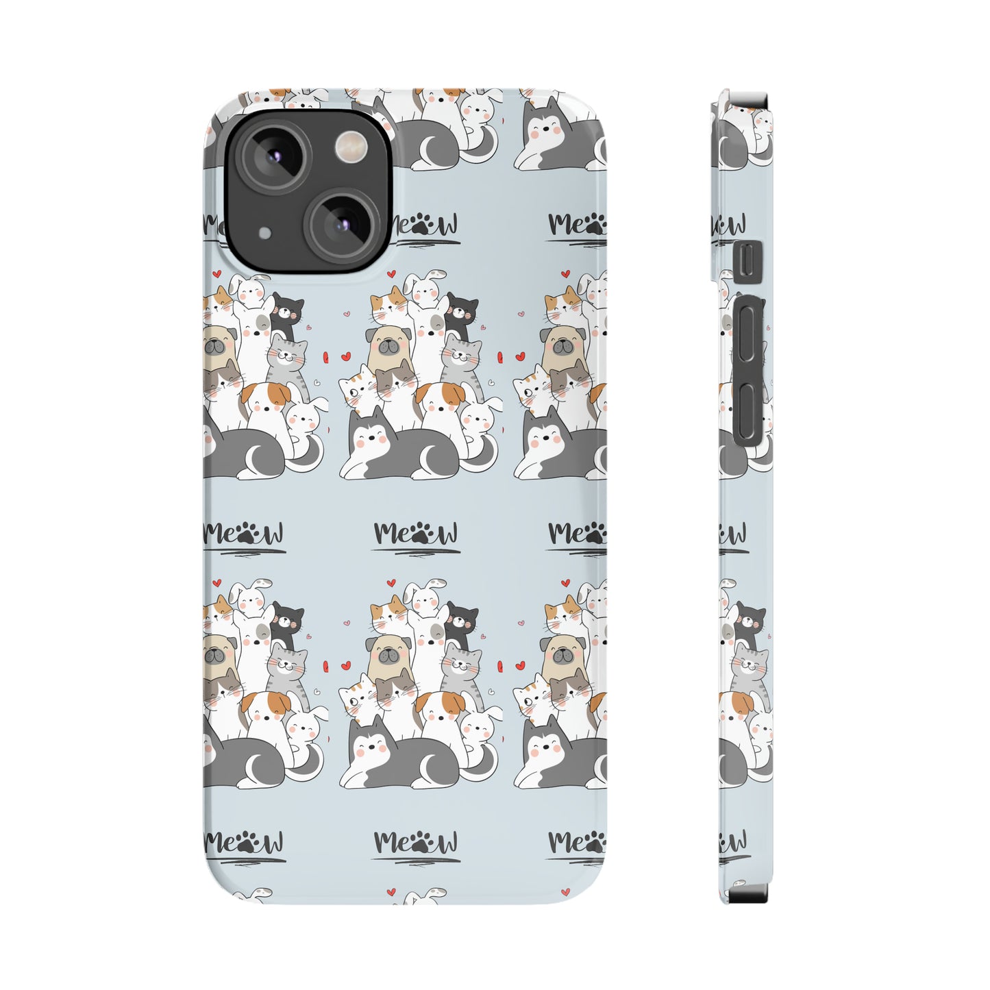 Sober Symphony - MEOW - Slim Phone Cases