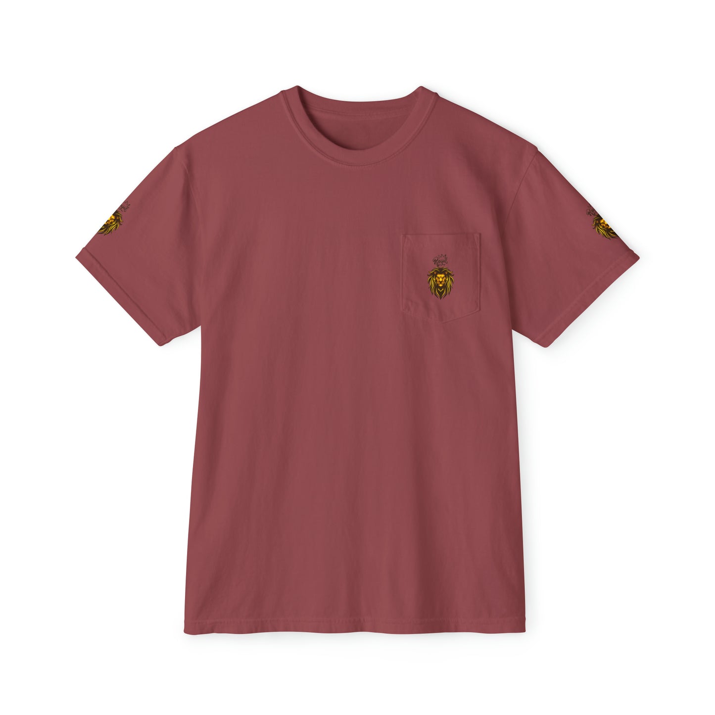 Royal Lion - Garment-Dyed Pocket T-Shirt - Sober Symphony®