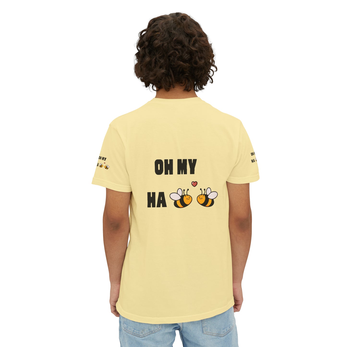 Oh My Ha - Garment-Dyed Pocket T-Shirt - Sober Symphony®