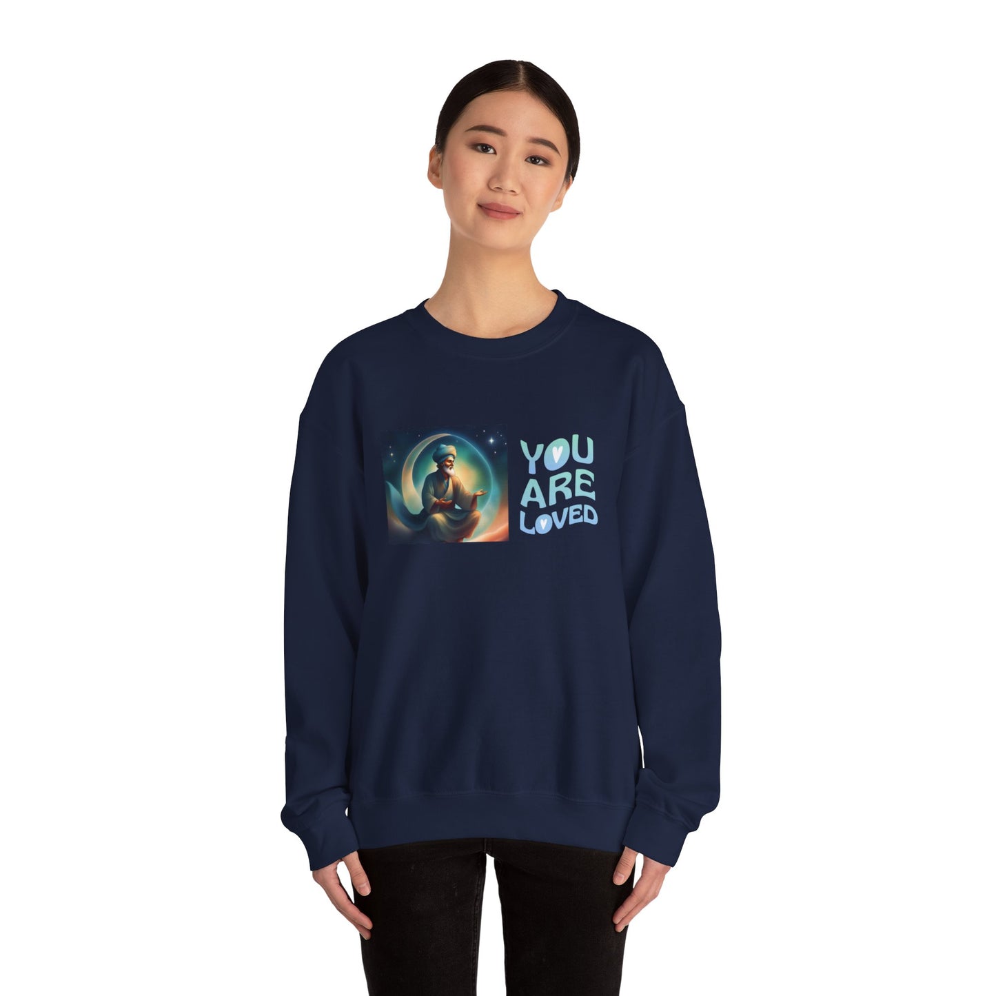 Sober Symphony® - You are Loved - Women Heavy Blend™ Crewneck Sweatshirt