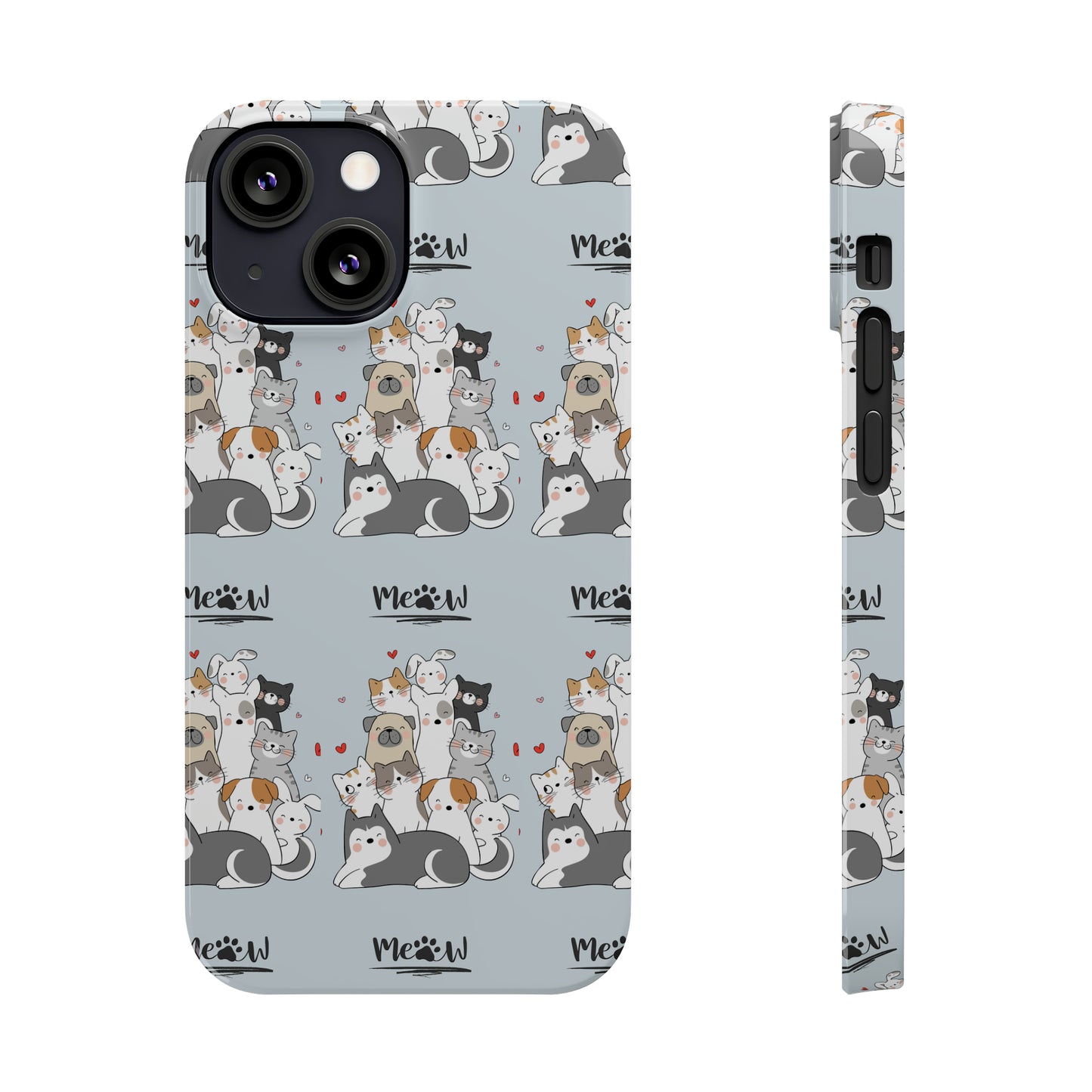 Sober Symphony - MEOW - Slim Phone Cases