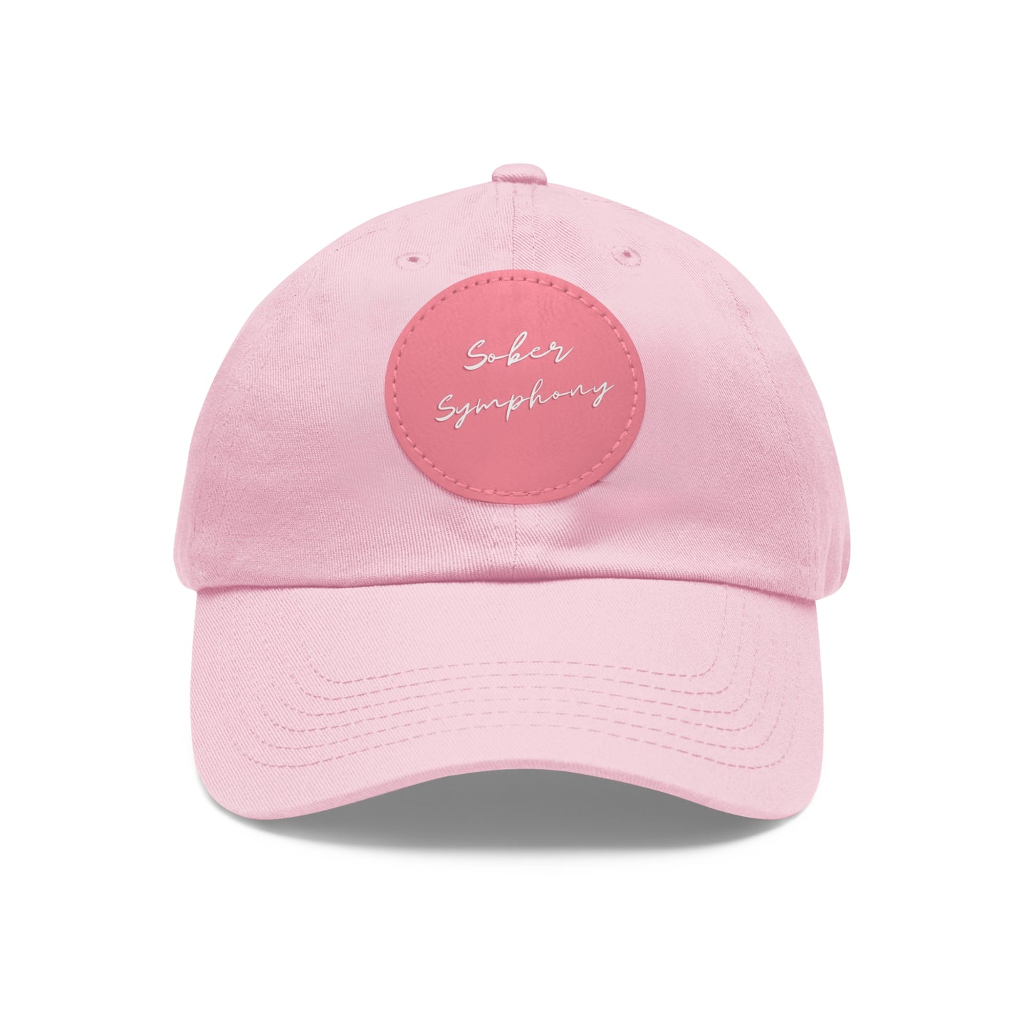 Sober Symphony® - Red Hat with Leather Patch