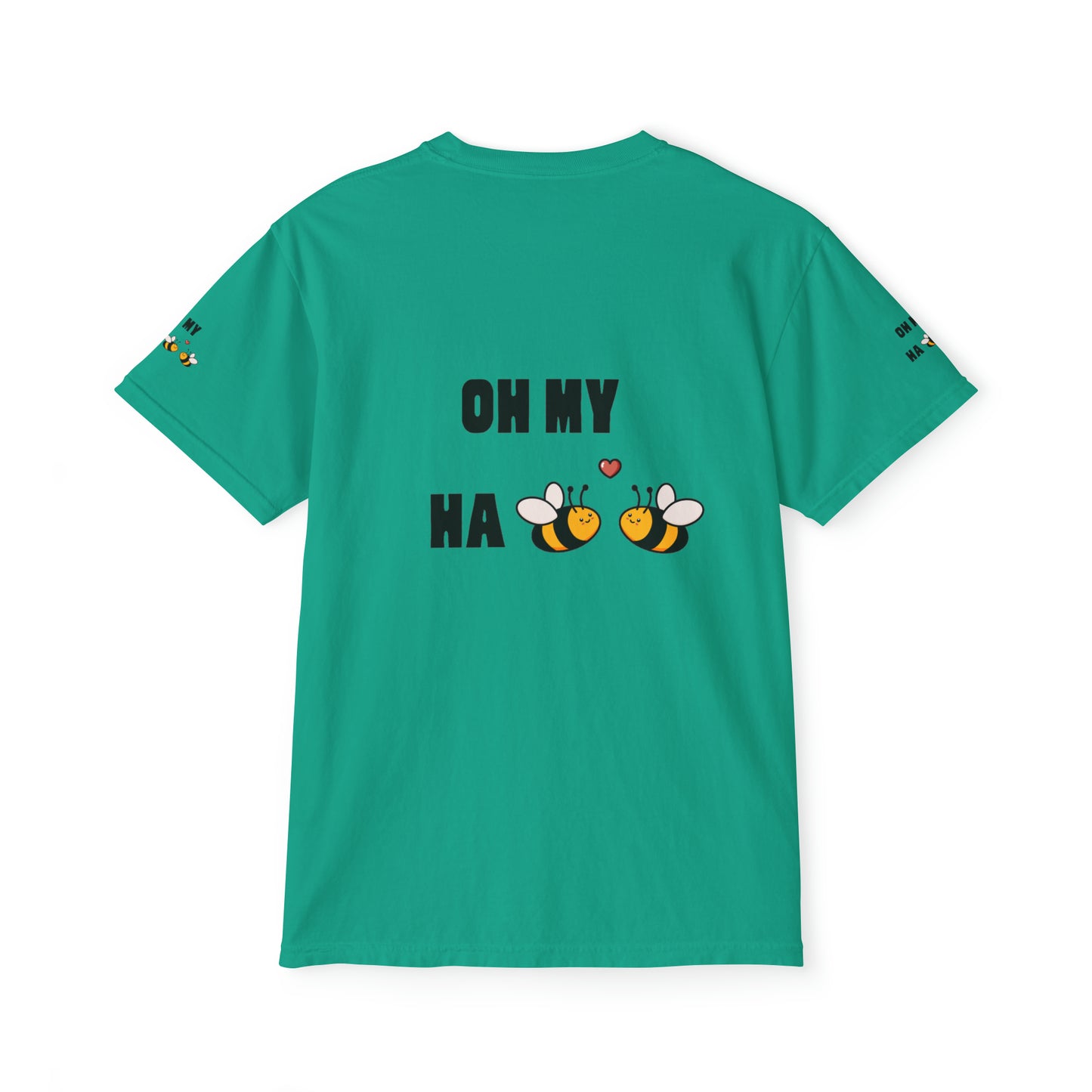 Oh My Ha - Garment-Dyed Pocket T-Shirt - Sober Symphony®