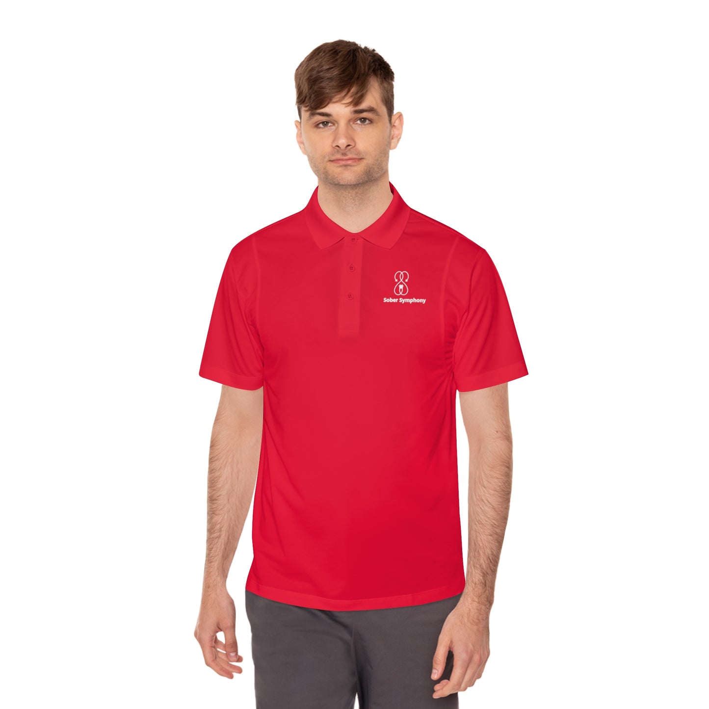Sober Symphony - Men's Sport Polo Shirt