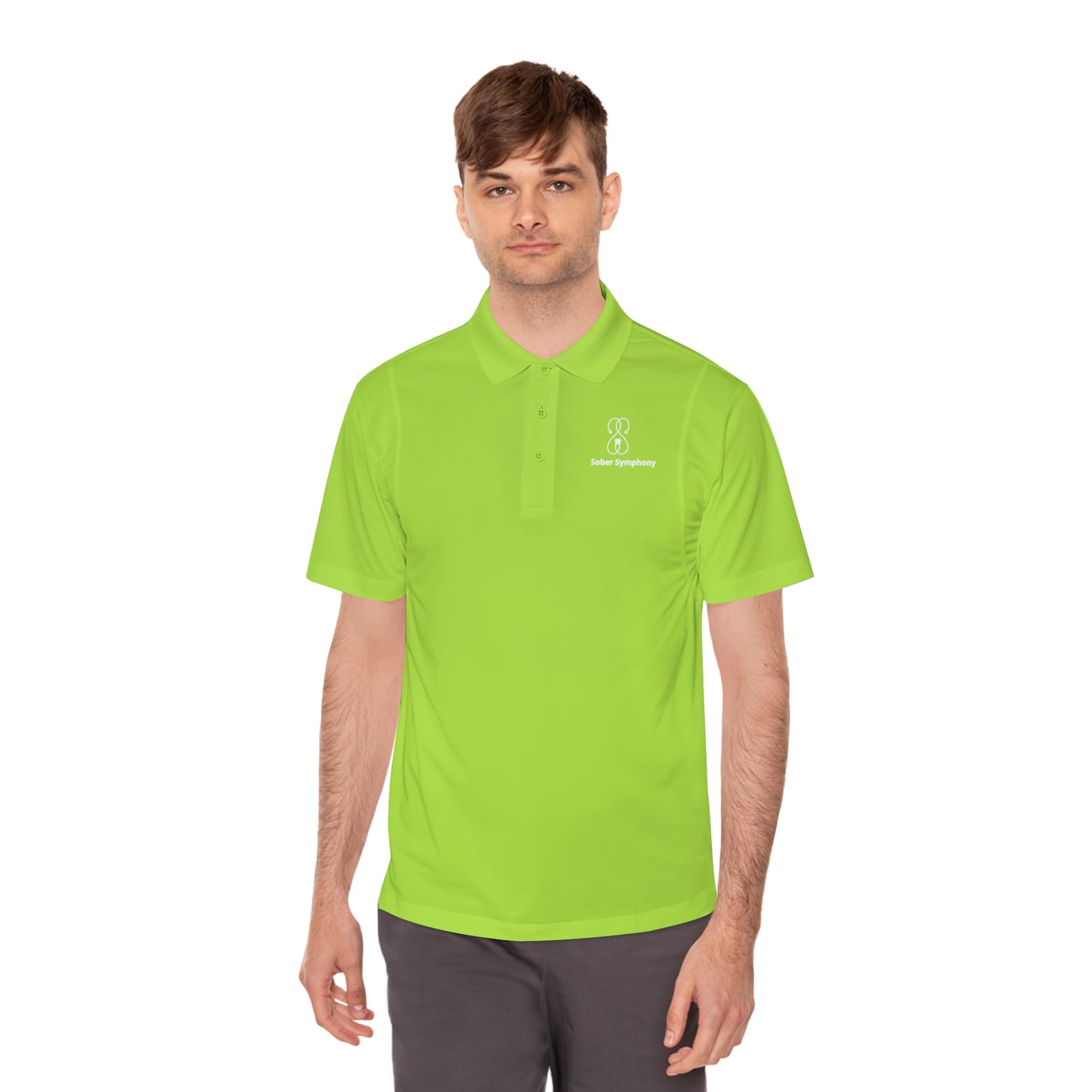 Sober Symphony - Men's Sport Polo Shirt