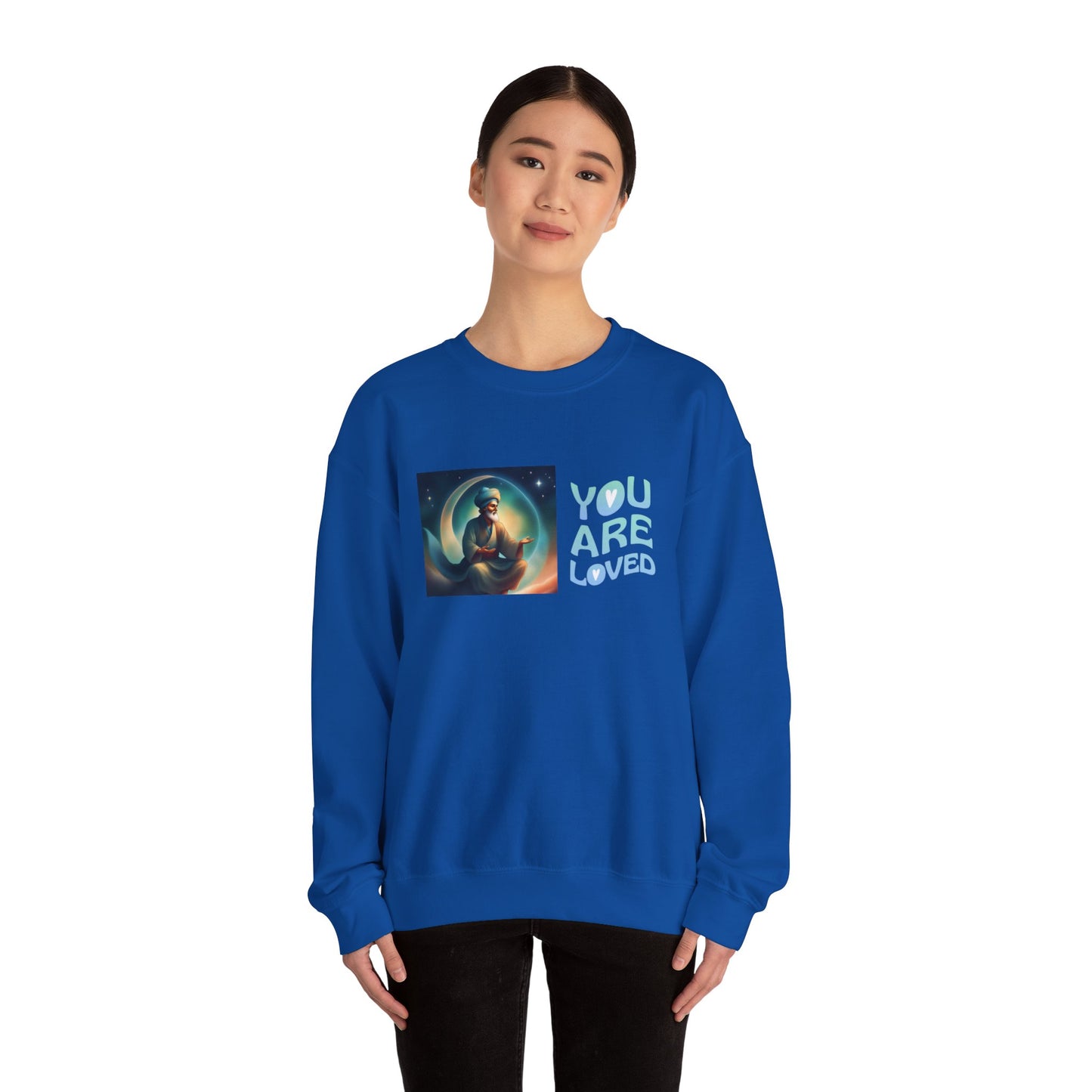 Sober Symphony® - You are Loved - Women Heavy Blend™ Crewneck Sweatshirt