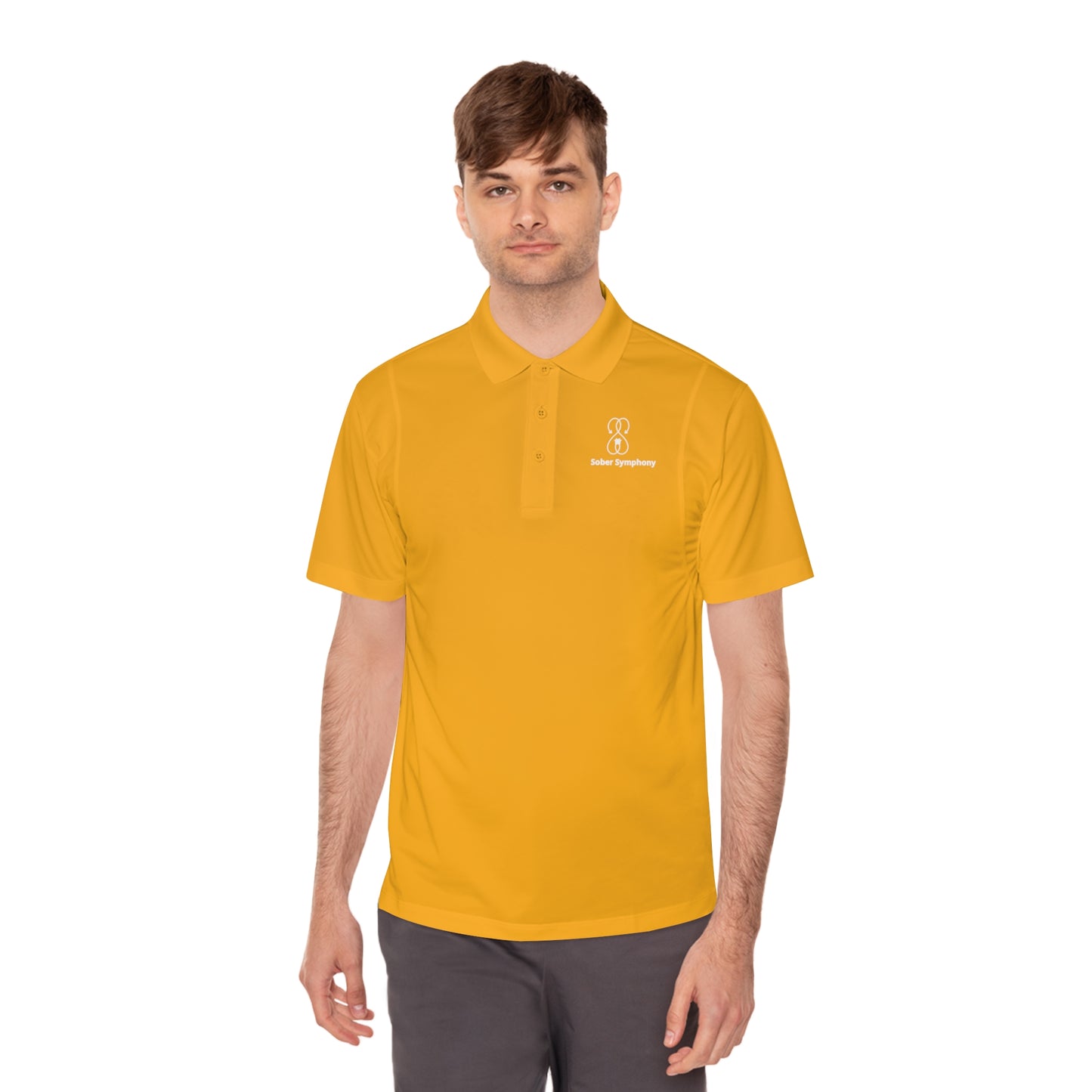 Sober Symphony - Men's Sport Polo Shirt