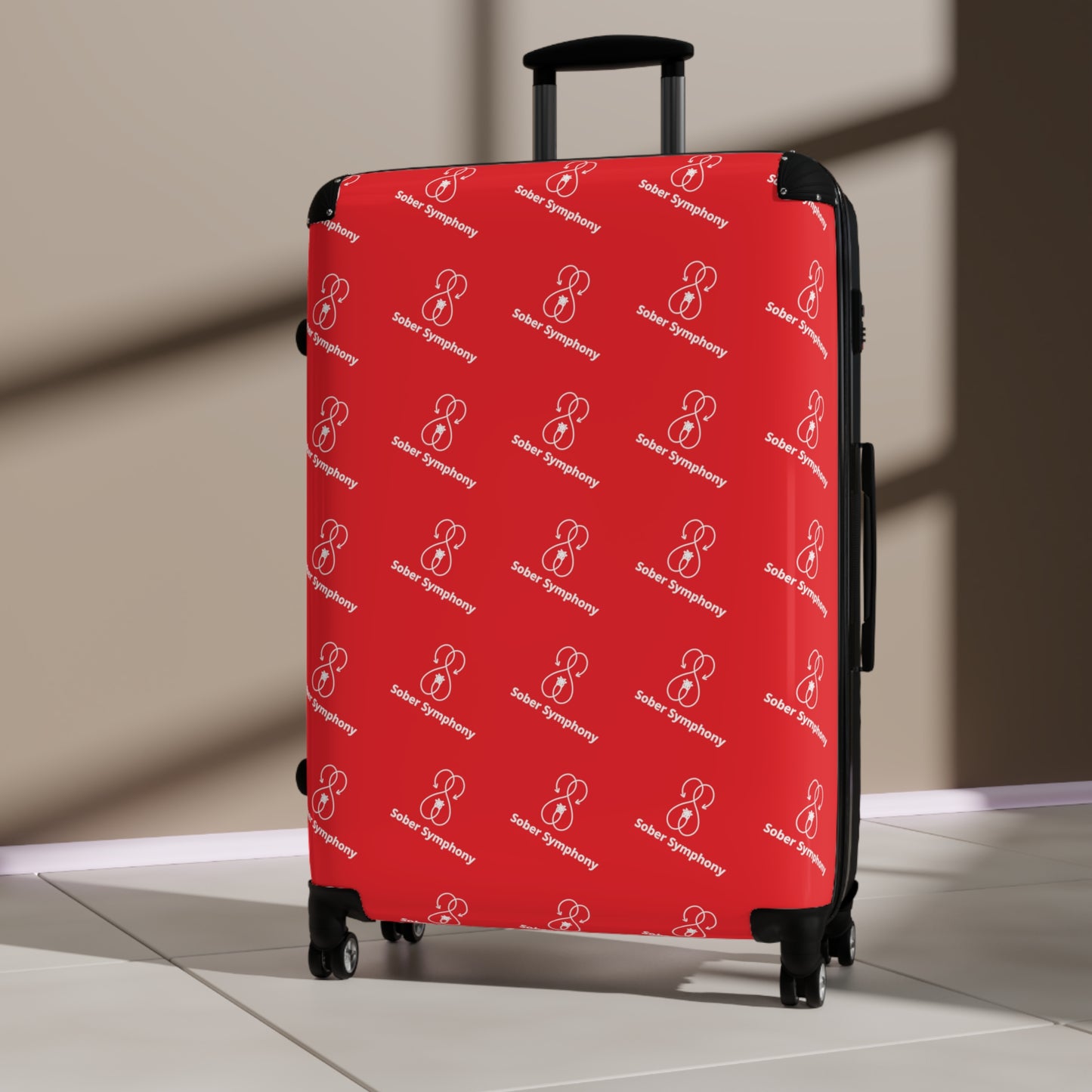 Sober Symphony Suitcase