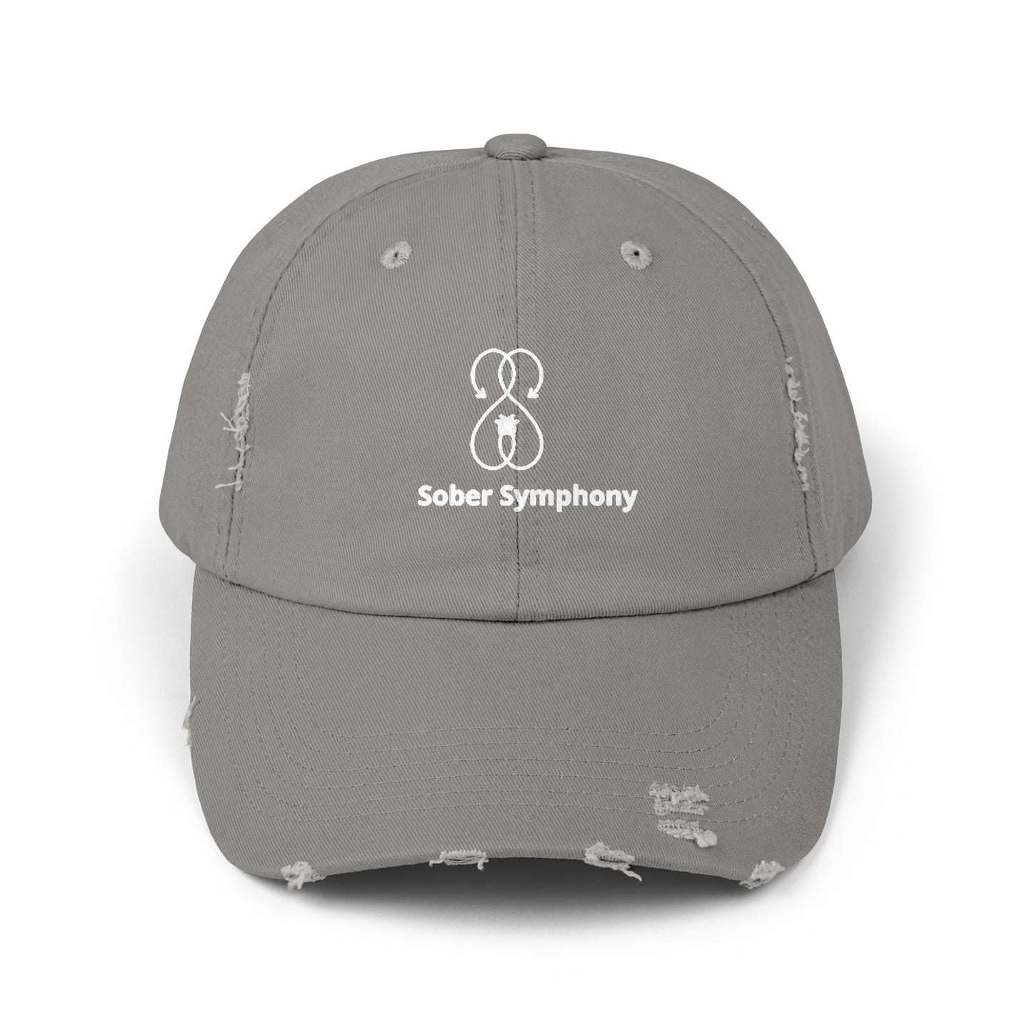 Sober Symphony - Unisex Distressed Cap