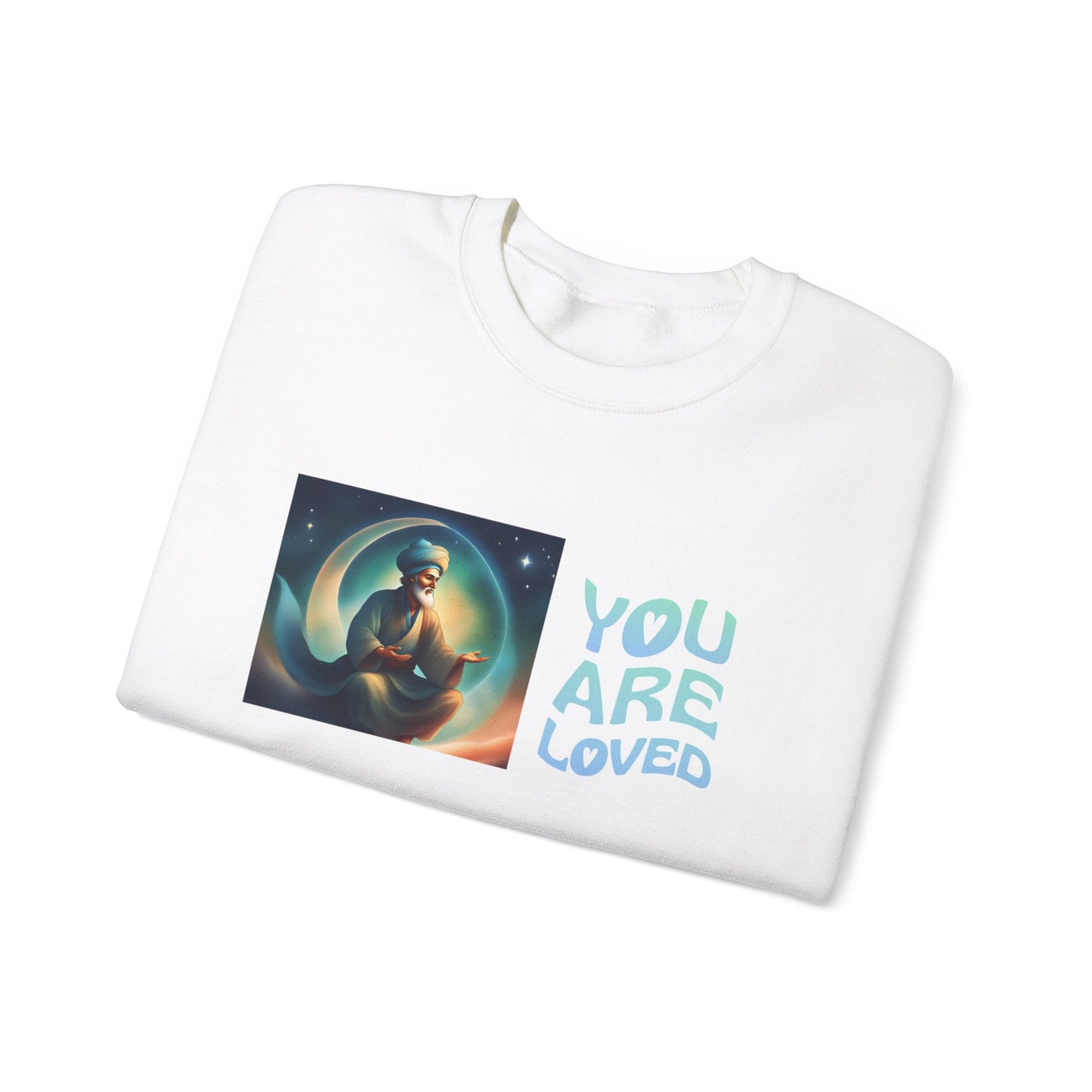Sober Symphony® - You are Loved - Women Heavy Blend™ Crewneck Sweatshirt