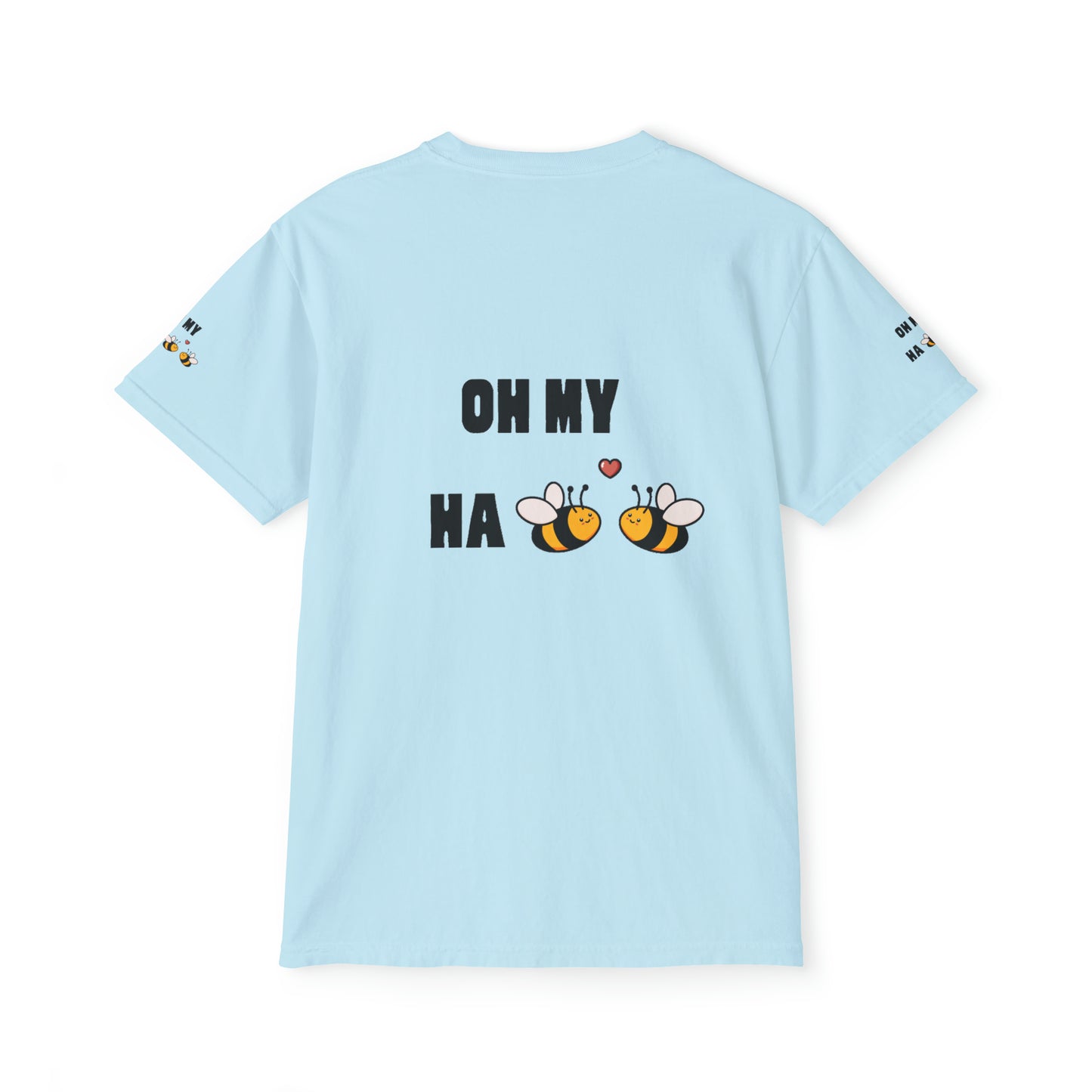 Oh My Ha - Garment-Dyed Pocket T-Shirt - Sober Symphony®