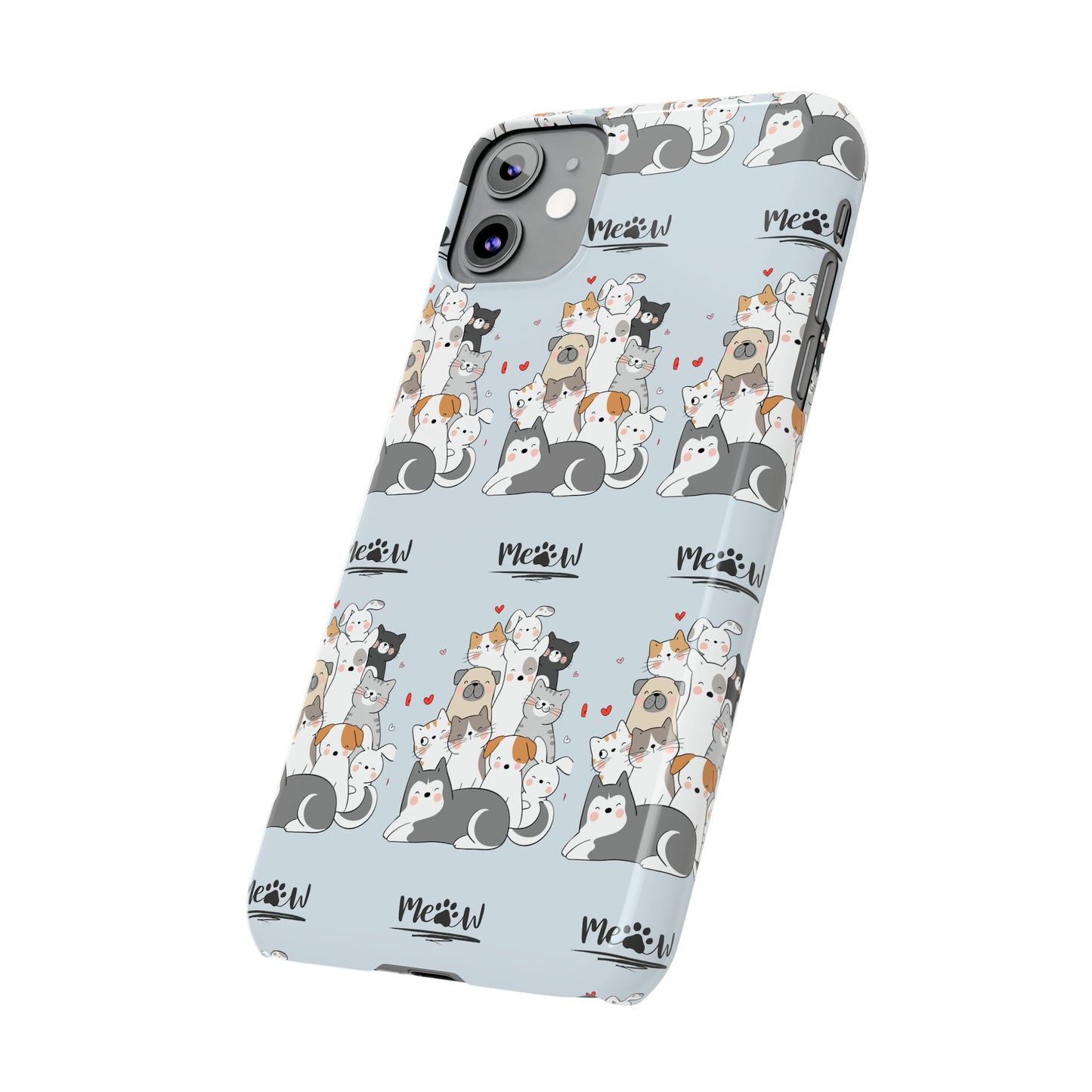 Sober Symphony - MEOW - Slim Phone Cases