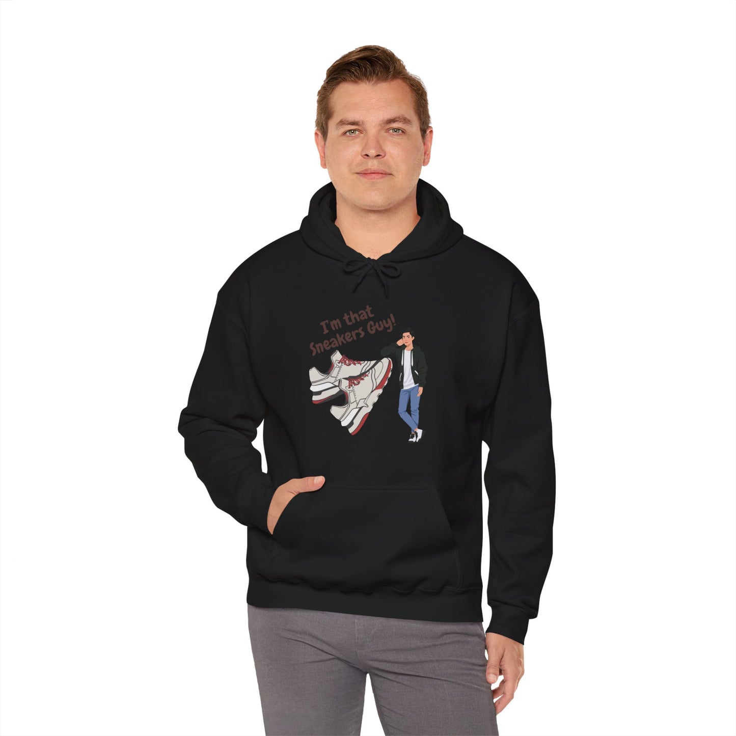Sober Symphony - I'm That Sneaker Guy! Heavy Blend™ Hooded Sweatshirt